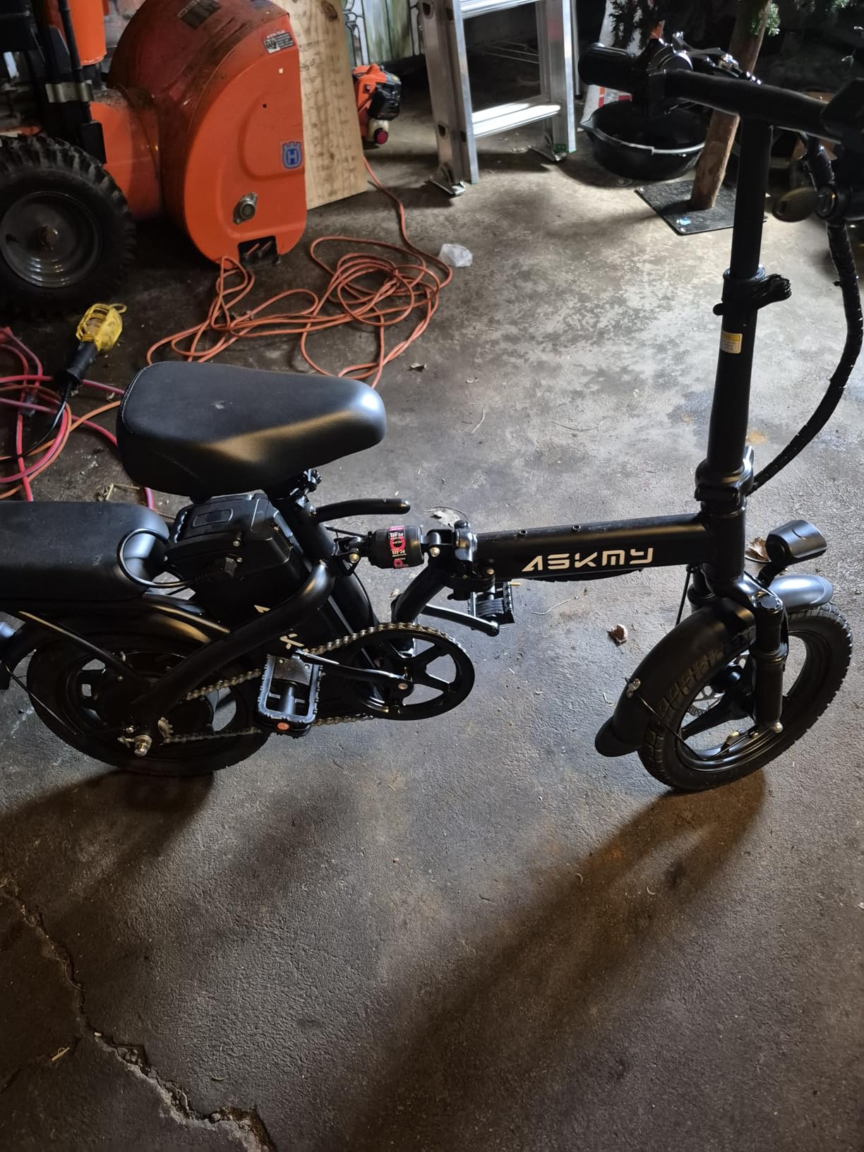 REOCRO Foldable Electric Bike for Adults, 48V 10AH/20AH Removable Battery, 14