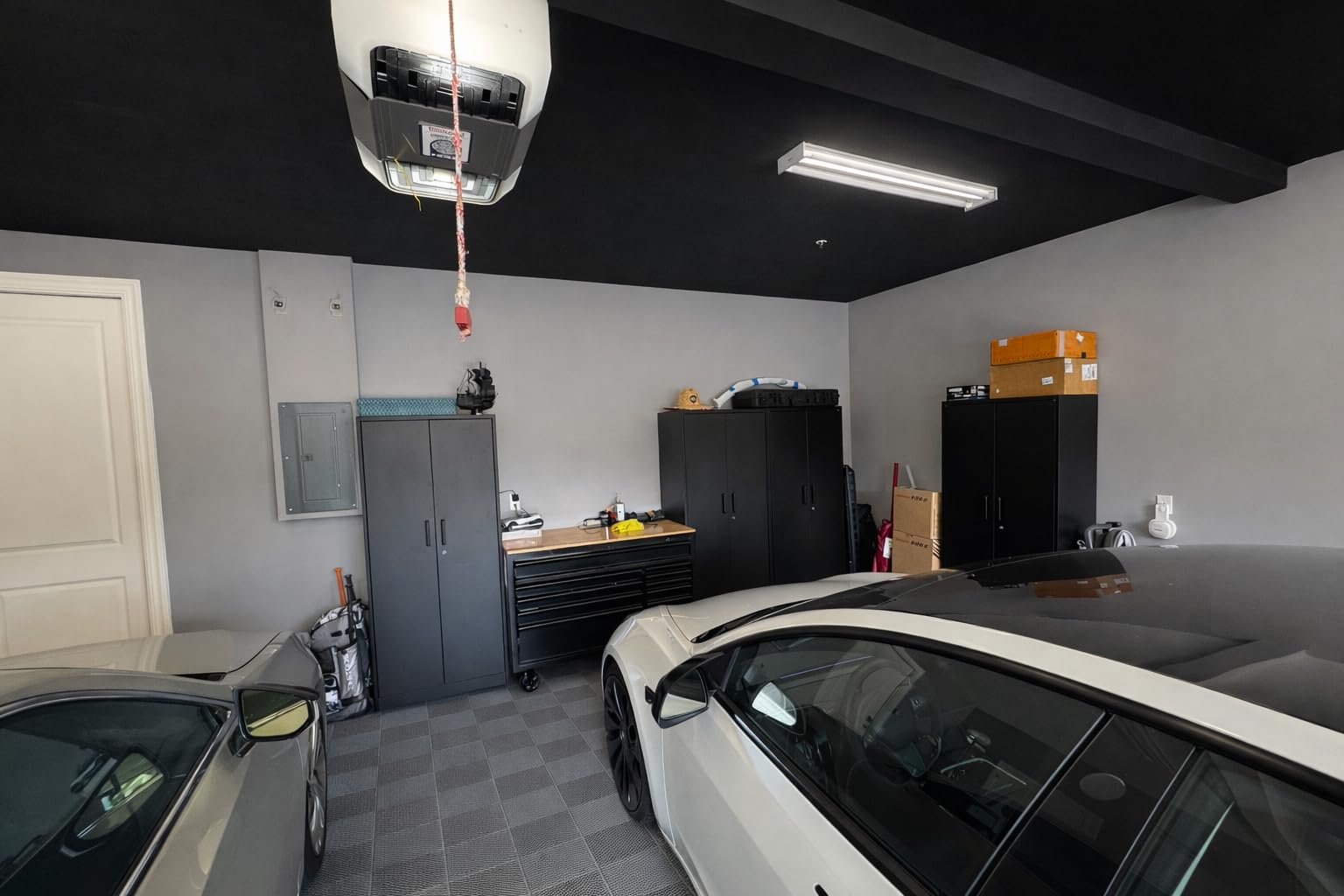 Yizosh Metal Garage Storage Cabinet with Locking Doors and Adjustable Shelves - 75