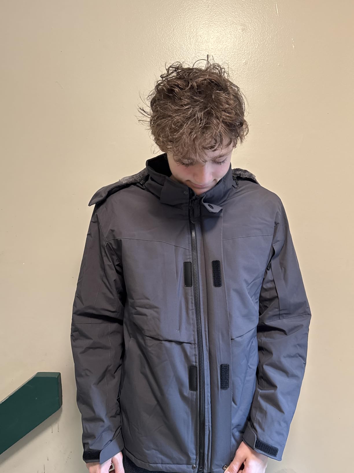 Mens Winter Snow Jacket Waterproof Ski Jackets Snowboard Rain Warm Coat Insulated Hood Fleece Lined customer photo 2