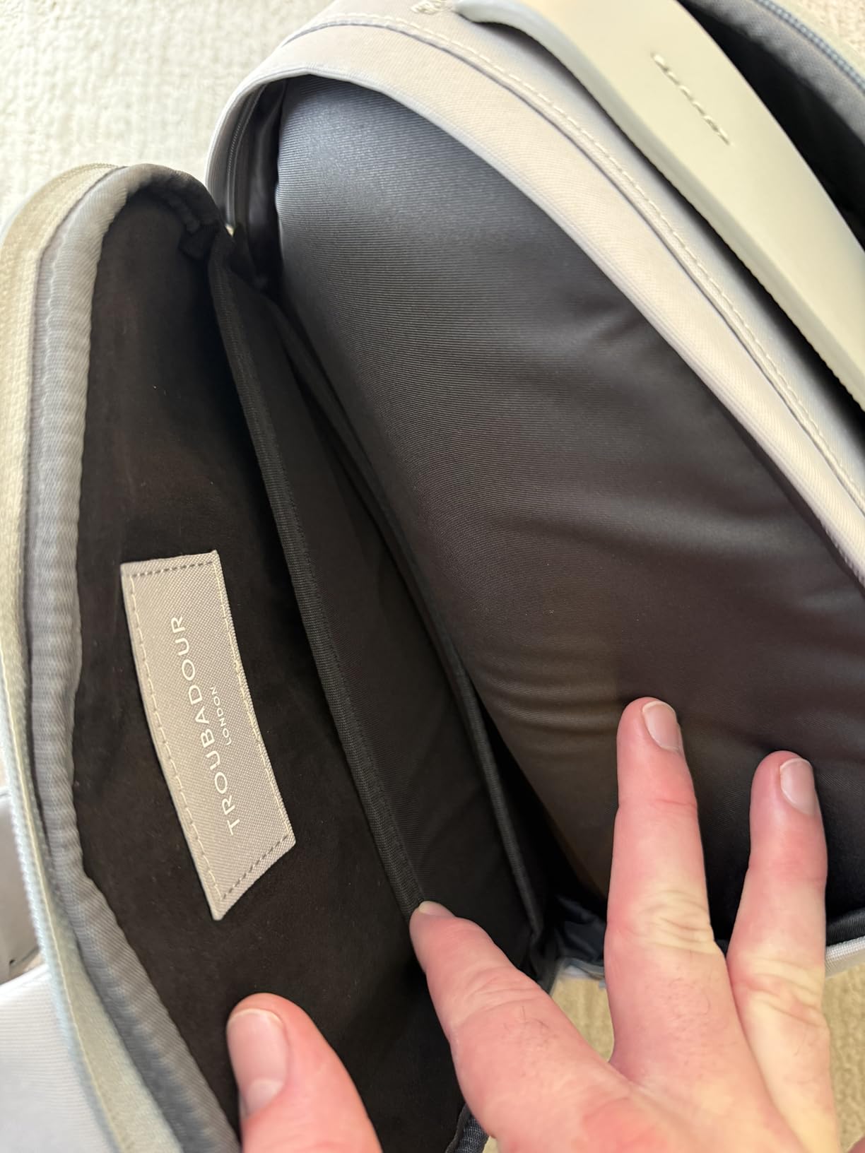 Troubadour Apex 4.0 Compact - 16L Premium Laptop Backpack - Ergonomic & Water Resistant - Designed for Work and Travel, Ink Blue customer photo 1