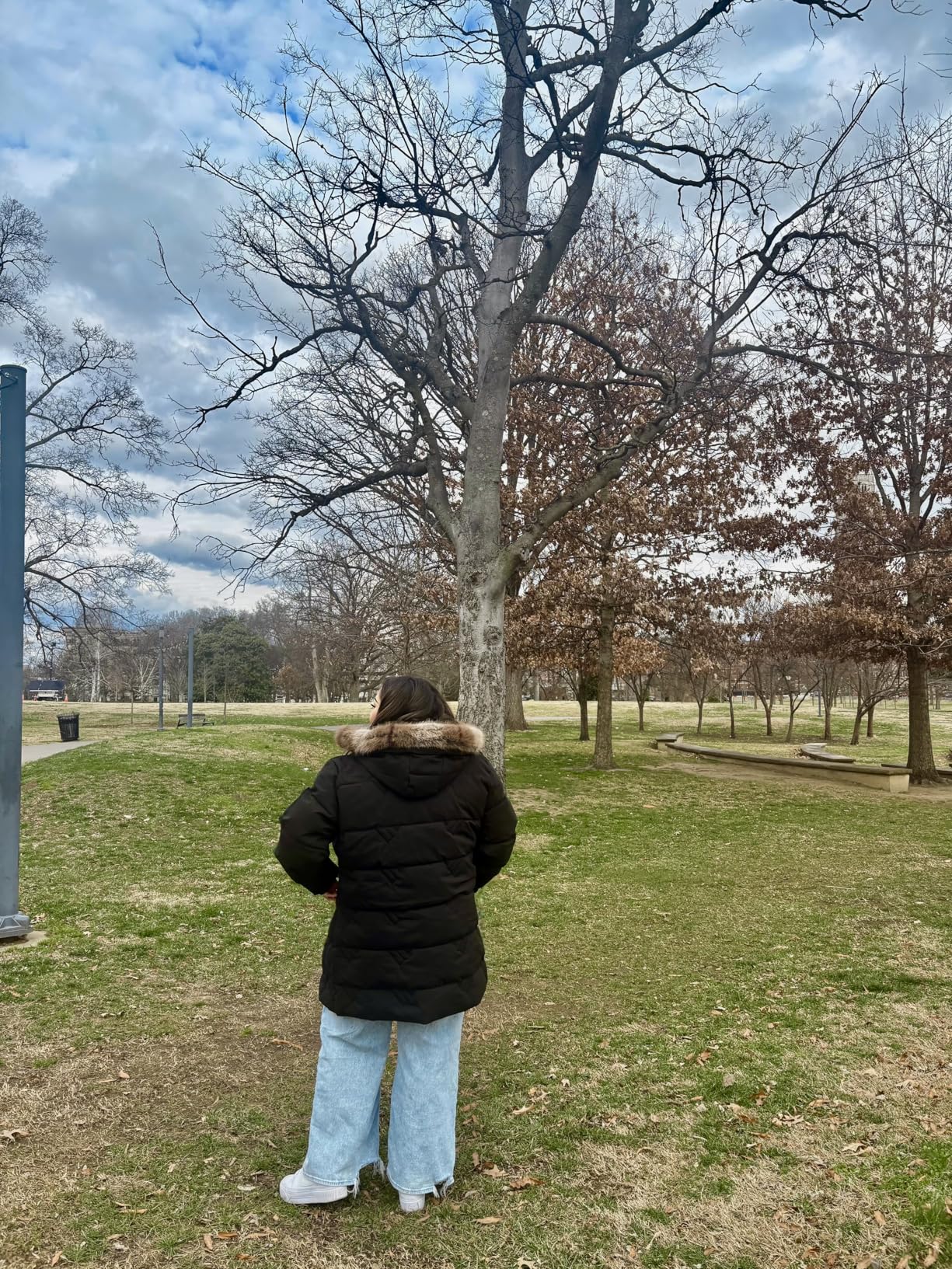 Women's Winter Coat Waterproof Long Insulated Parka with Detachable Hood customer photo 2