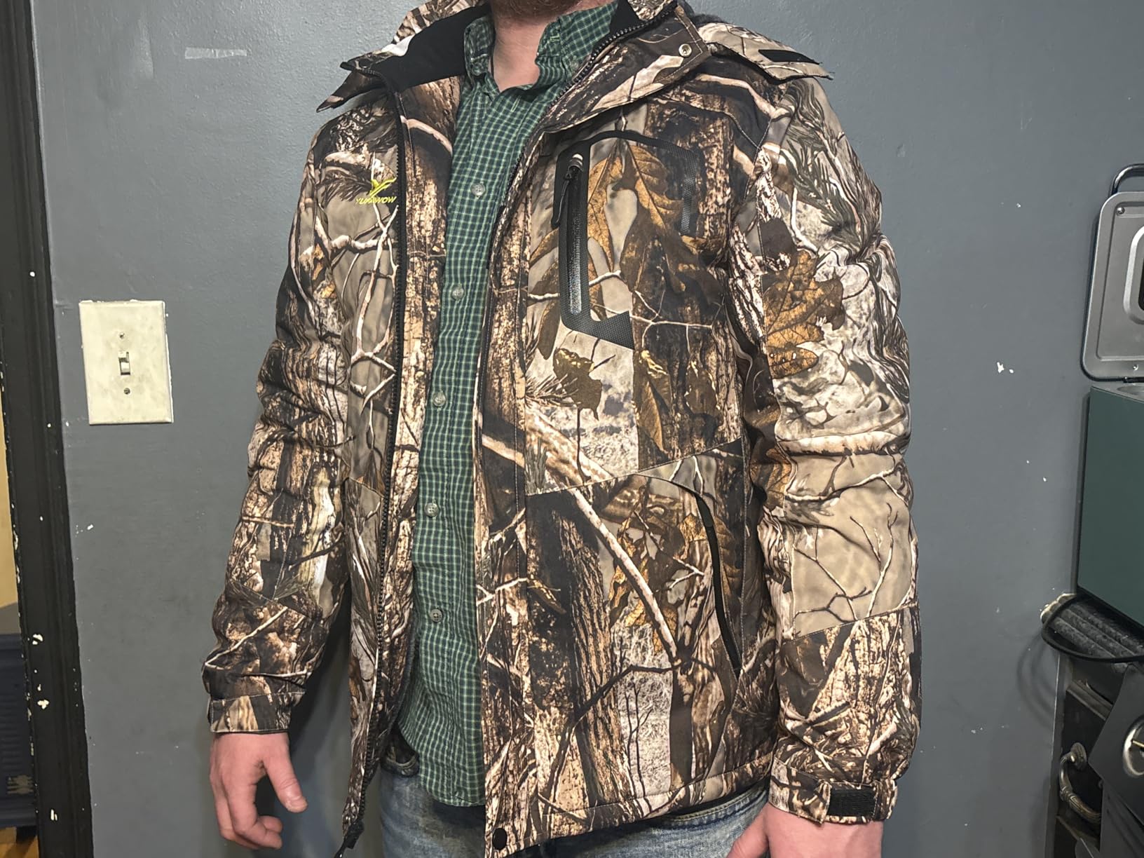 Men's Ski Jacket Waterproof Warm Snowboard Jacket Insulated Winter Coat for Outdoor Cold Weather Sports Work customer photo 1