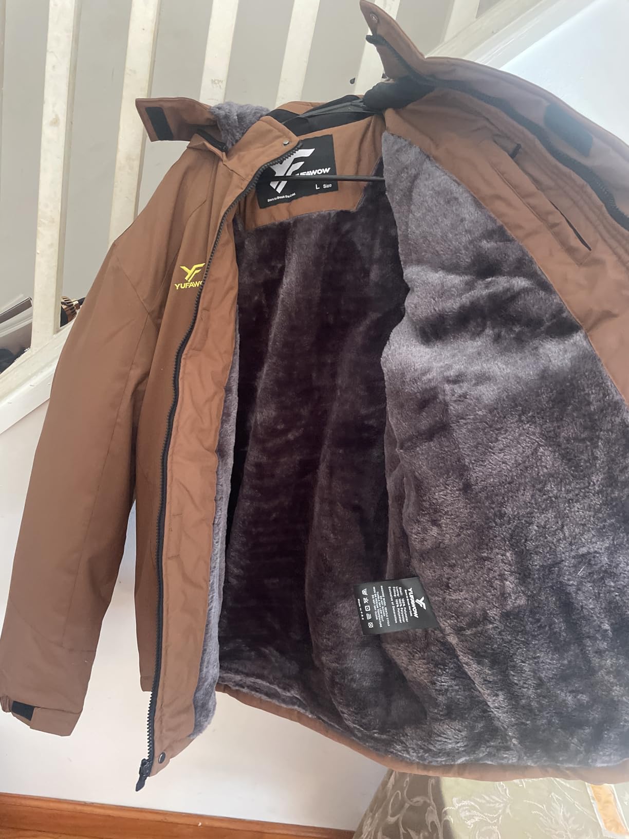 Men's Ski Jacket Waterproof Warm Snowboard Jacket Insulated Winter Coat for Outdoor Cold Weather Sports Work customer photo 2