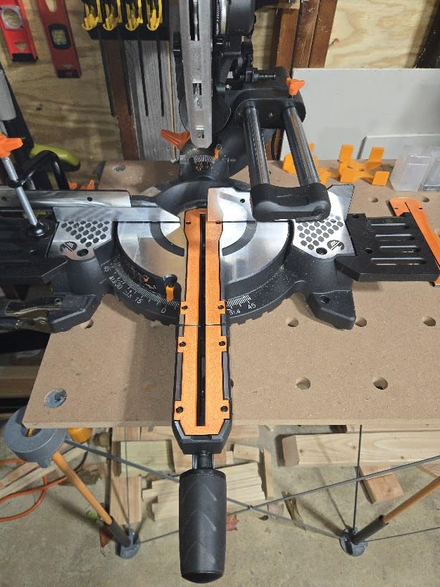 WEN 15-Amp 12-Inch Dual-Bevel Sliding Compound Miter Saw with Laser (MM1213T) customer photo 1