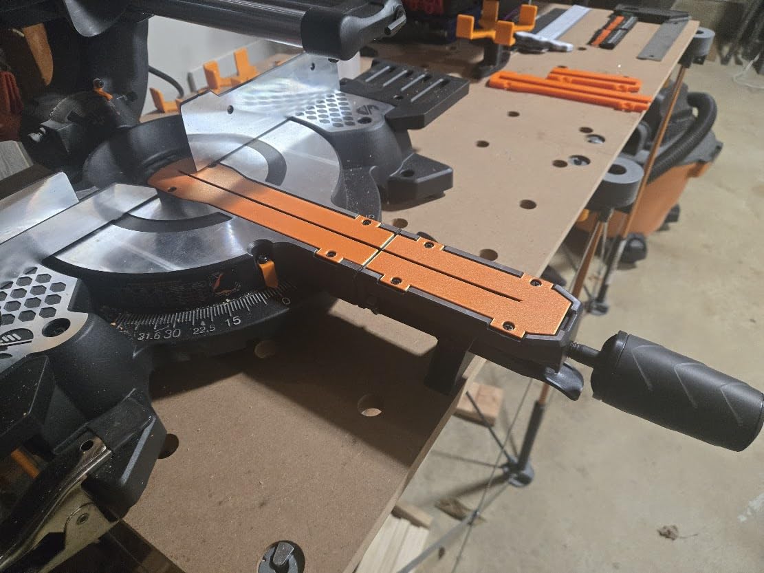 WEN 15-Amp 12-Inch Dual-Bevel Sliding Compound Miter Saw with Laser (MM1213T) customer photo 2