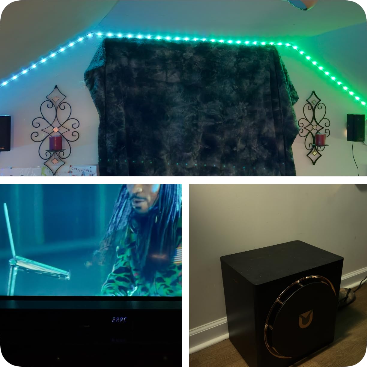 ULTIMEA Skywave X50 5.1.4ch Wireless Surround Sound System for TV, 760W Professional Sound Bar w/Dolby Atmos, 2 Wireless Surround Speakers & 8