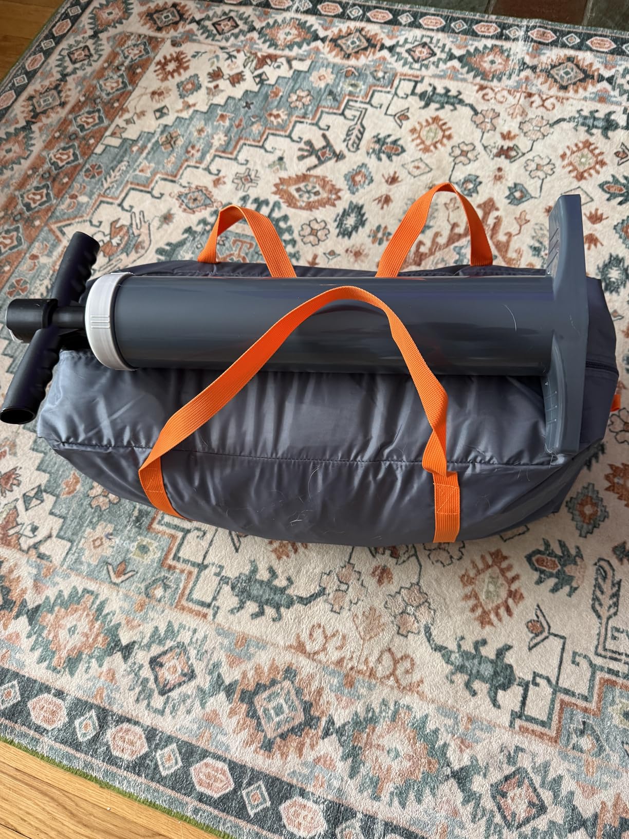 Inflatable Tents for Camping, Easy Blow Up Tent with Hand Pump, 4 Seasons Waterproof Air Inflatable Camping Tent House for Family Weekend Camping customer photo 2