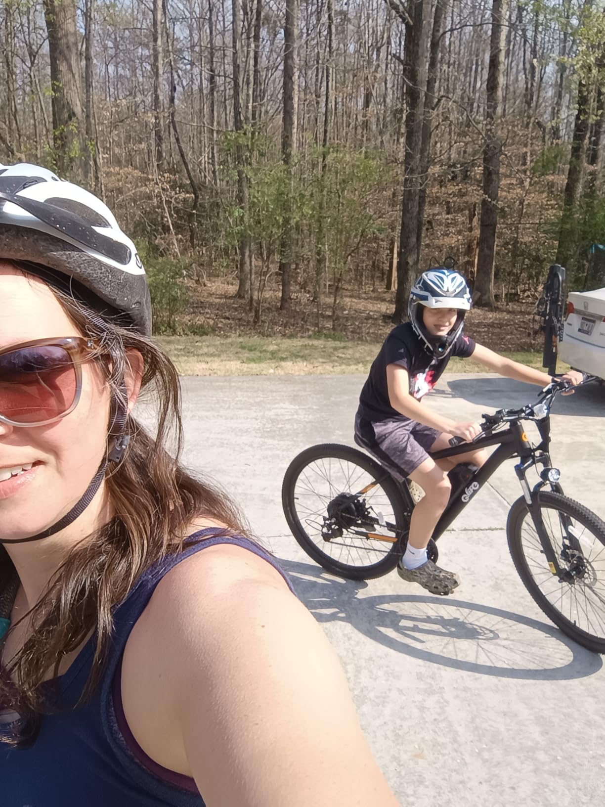 Qlife Electric Bike for Adults/Teens Racer-28MPH 21-Speed Peak 1200W Brushless Motor Adult Electric Bicycles, 48V 10.4Ah Removable Battery Mountain Ebike customer photo 2