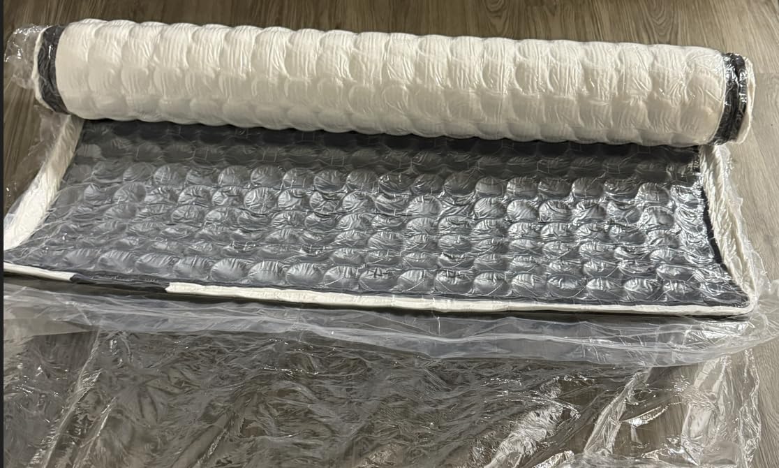 LETMOON 14 Inch Queen Size Mattress, Hybrid Memory Foam Mattress, Medium Firm for Side & Back Sleepers, Motion Isolation, Reinforced Edges, Targeted Back Support, No Fiberglass, Bed in a Box customer photo 1