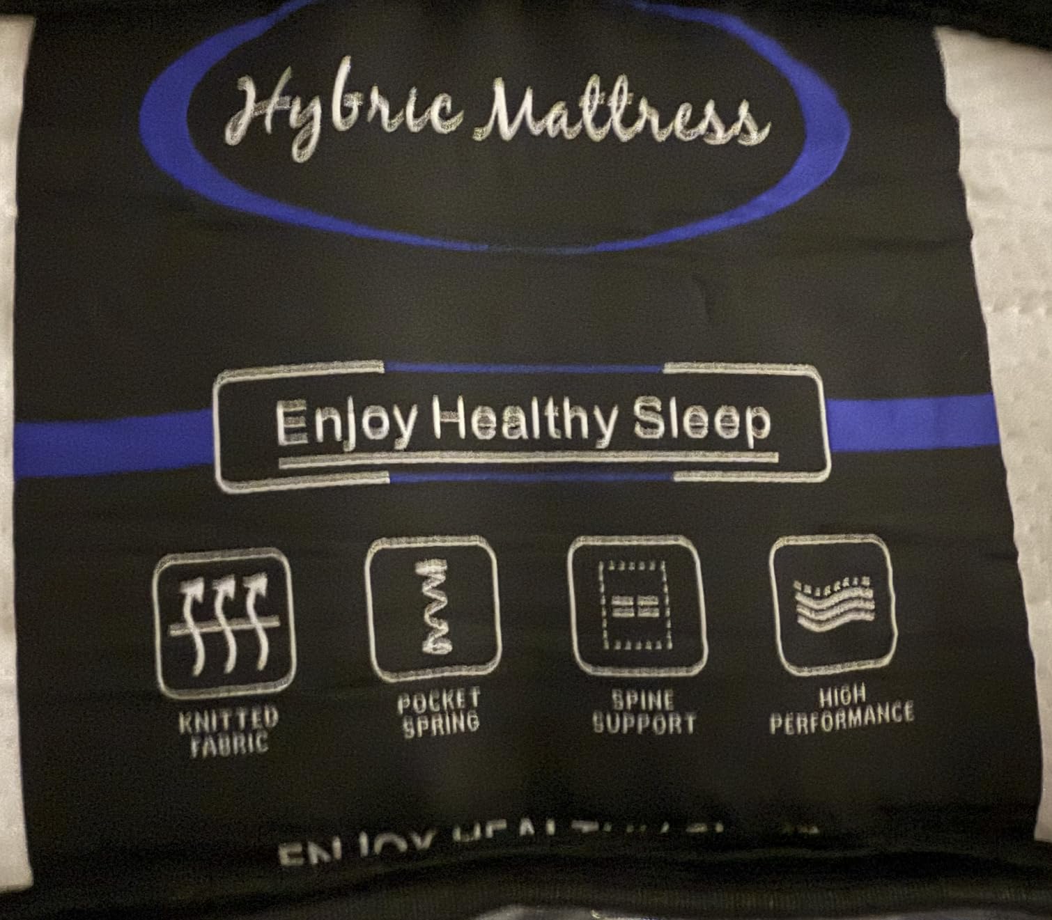 LETMOON 14 Inch Queen Size Mattress, Hybrid Memory Foam Mattress, Medium Firm for Side & Back Sleepers, Motion Isolation, Reinforced Edges, Targeted Back Support, No Fiberglass, Bed in a Box customer photo 2