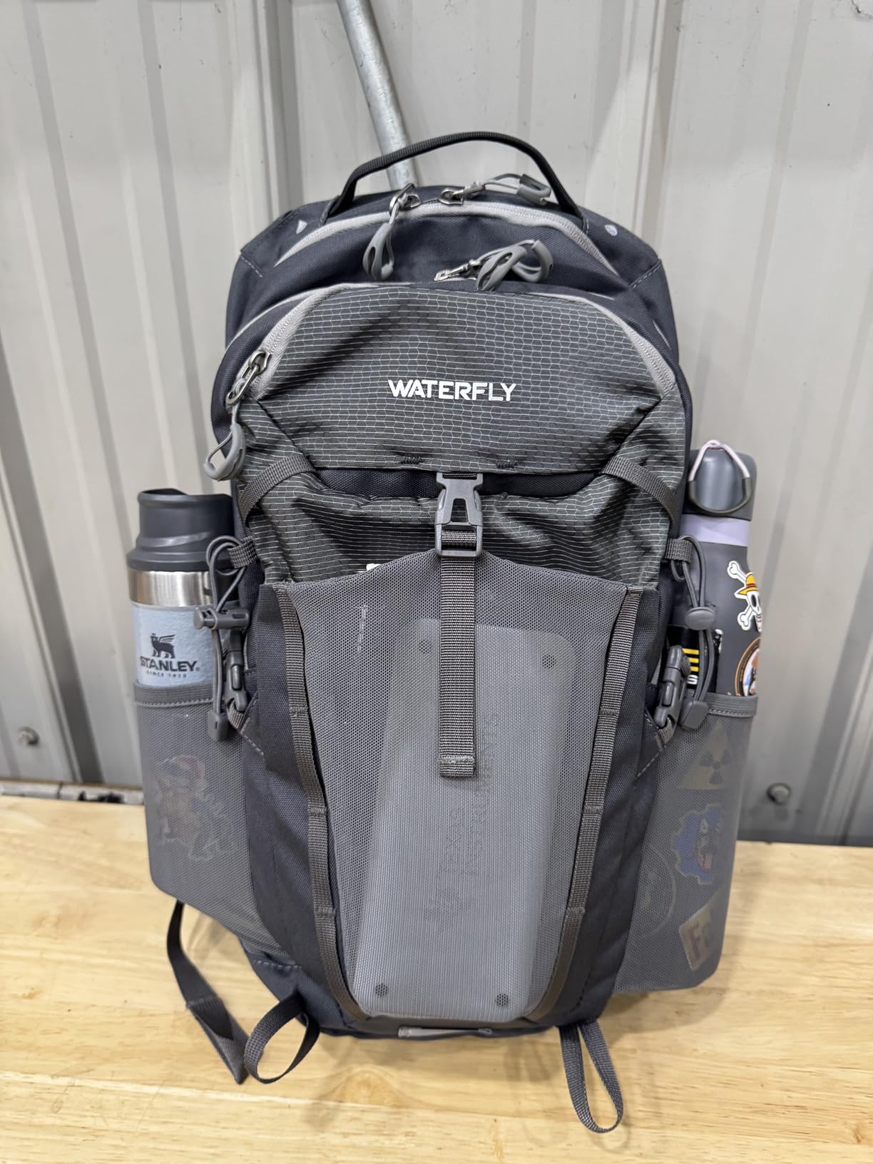 WATERFLY Small Lightweight Hiking Backpack: 20L Outdoor Daypack with Phone Pocket, Hydration Compatible, Breathable Backpanel, Multi-Compartment for Camping Trekking Travel Women Men customer photo 1