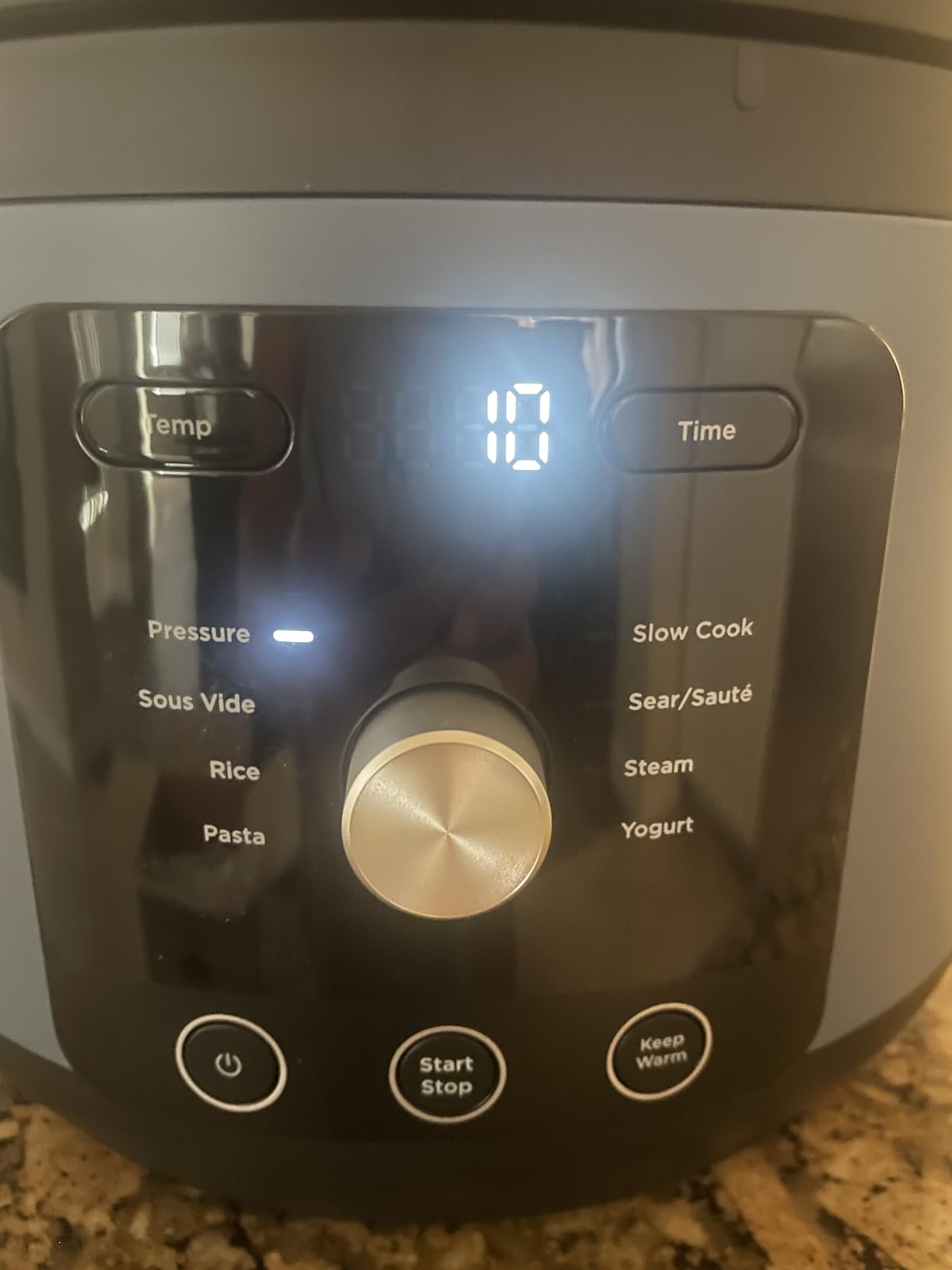 Ninja HyperHeat 9-in-1 Electric Pressure Cooker | 6.5 Qt Multi Cooker with Sear/Sauté, Slow Cooker, Rice Cooker, Sous Vide | 1200W | Fast Cooking, PFAS-Free Pot | Dark Gray | PC201GY customer photo 2