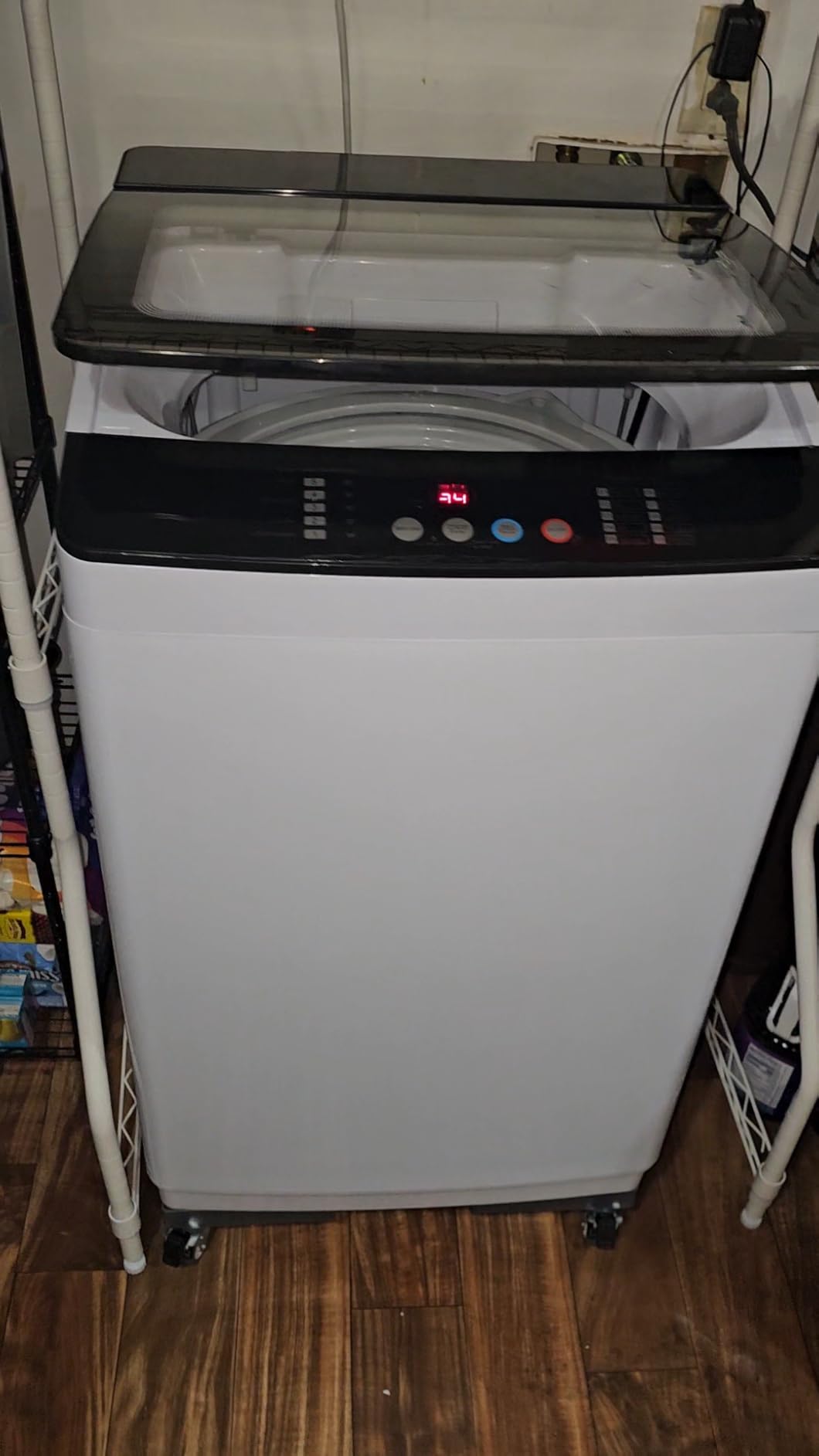 Auertech 35 lbs Washing Machine, Fully Automatic Portable Washer with LED Display, 12 Wash Cycles, 8 Water Levels, Large Capacity Washer and Spin Dryer Combo customer photo 2