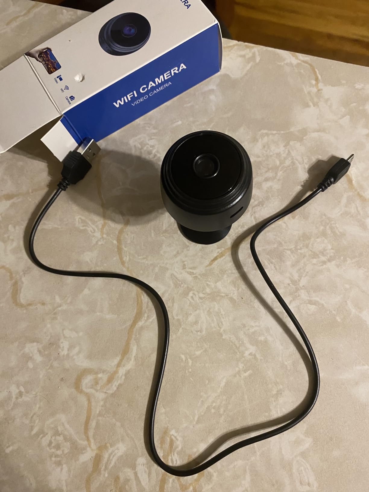 ELEFOCUS Hidden Camera,2K Mini Camera,Nanny Cam Hidden Camera,WiFi Spy Camera with Night Vision & Motion Detection,Camaras Espias Ocultas for Pet/Baby/Nanny customer photo 1