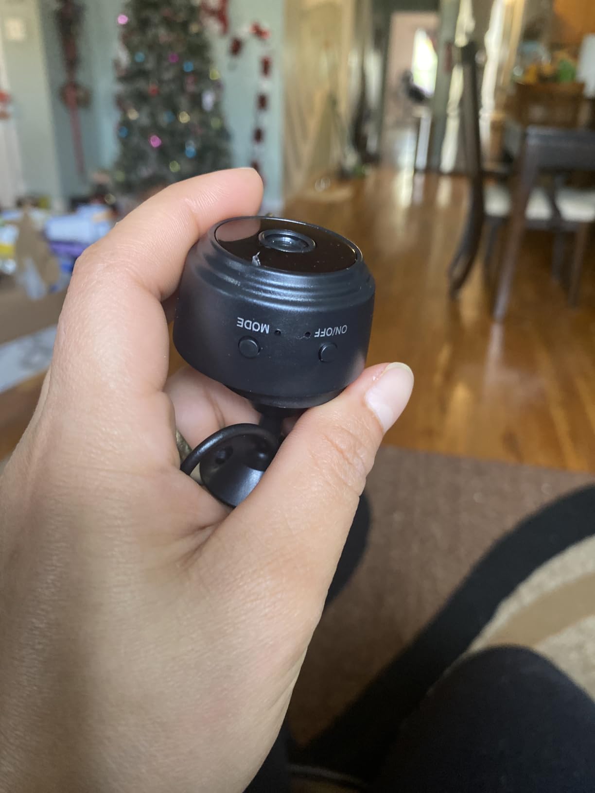 ELEFOCUS Hidden Camera,2K Mini Camera,Nanny Cam Hidden Camera,WiFi Spy Camera with Night Vision & Motion Detection,Camaras Espias Ocultas for Pet/Baby/Nanny customer photo 2