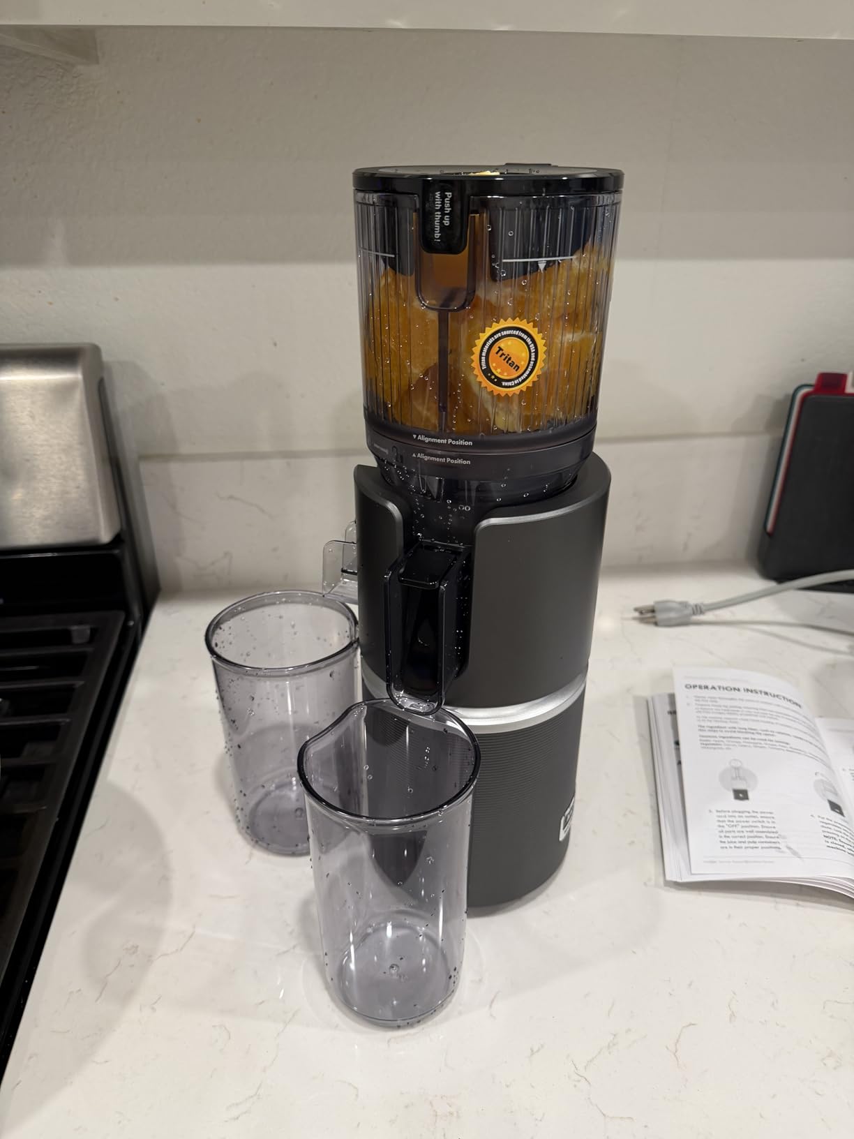 Anybear Cold Press Juicer with 4.9