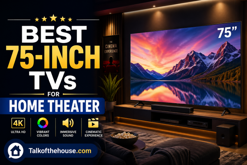 Best 75-inch TVs for Home Theater