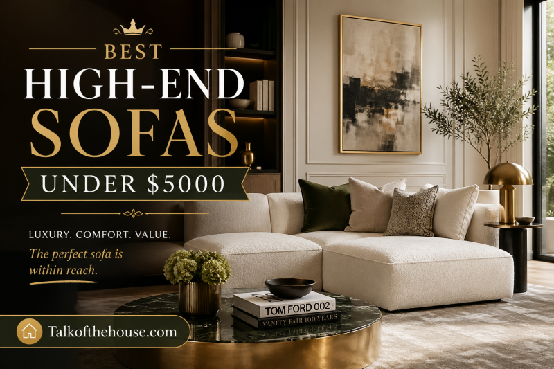 Best High-End Sofas Under $5000
