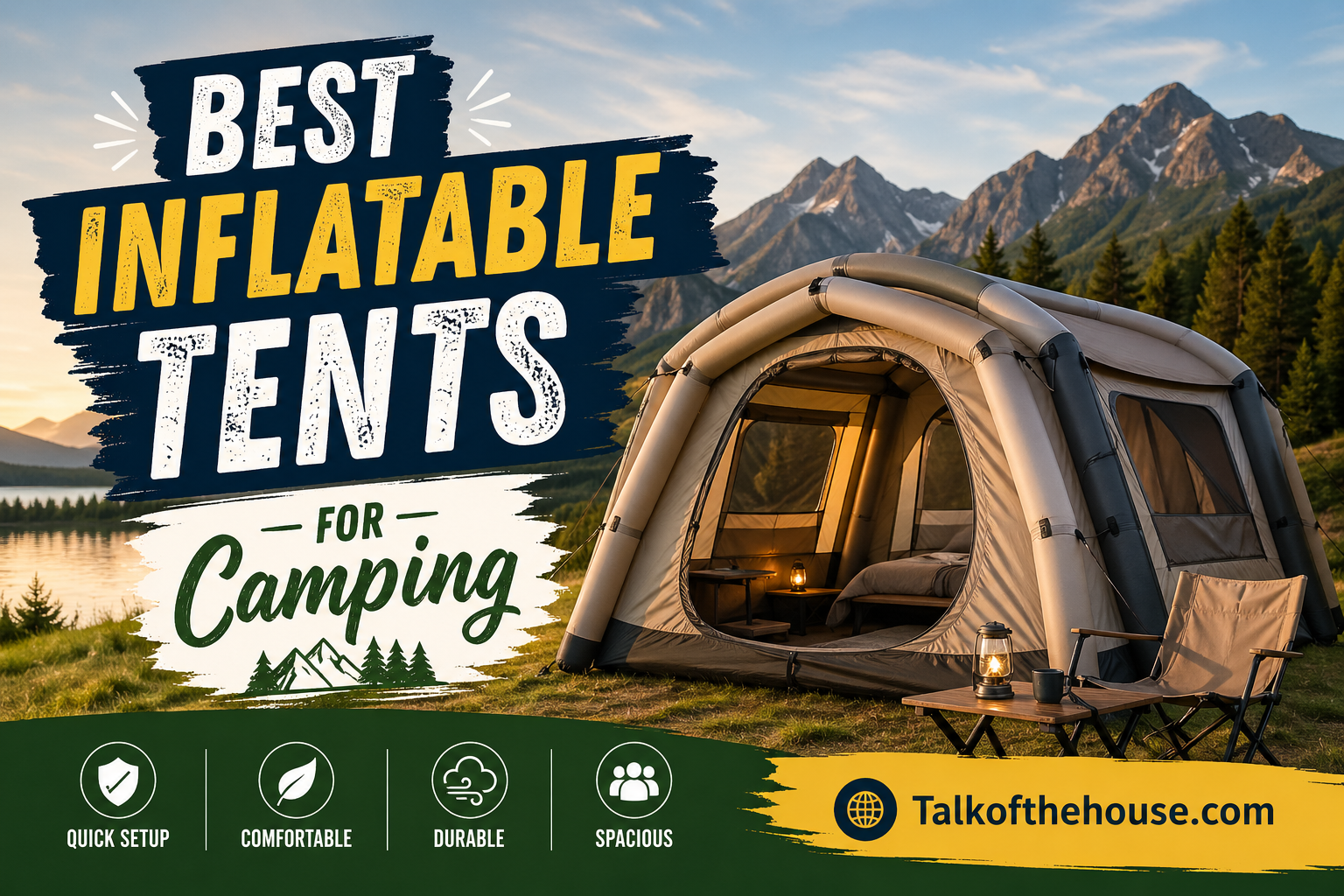 Best Inflatable Tents for Camping