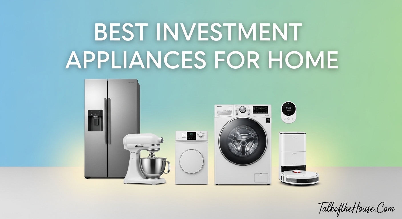 Best Investment Appliances for Home