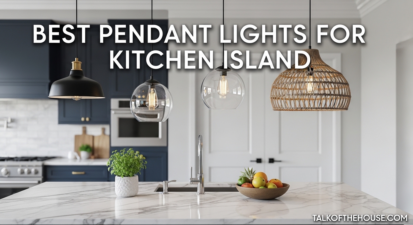 Best Pendant Lights for Kitchen Island