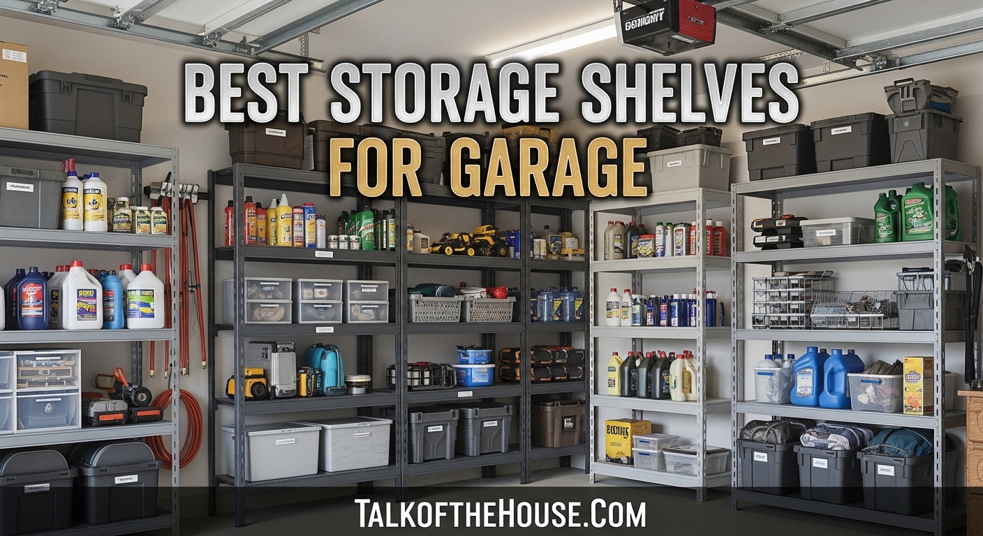 Best Storage Shelves for Garage