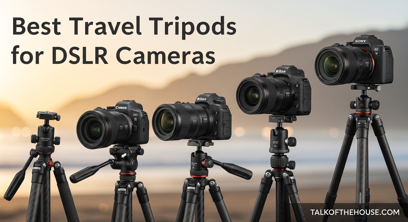 Best Travel Tripods for DSLR Cameras