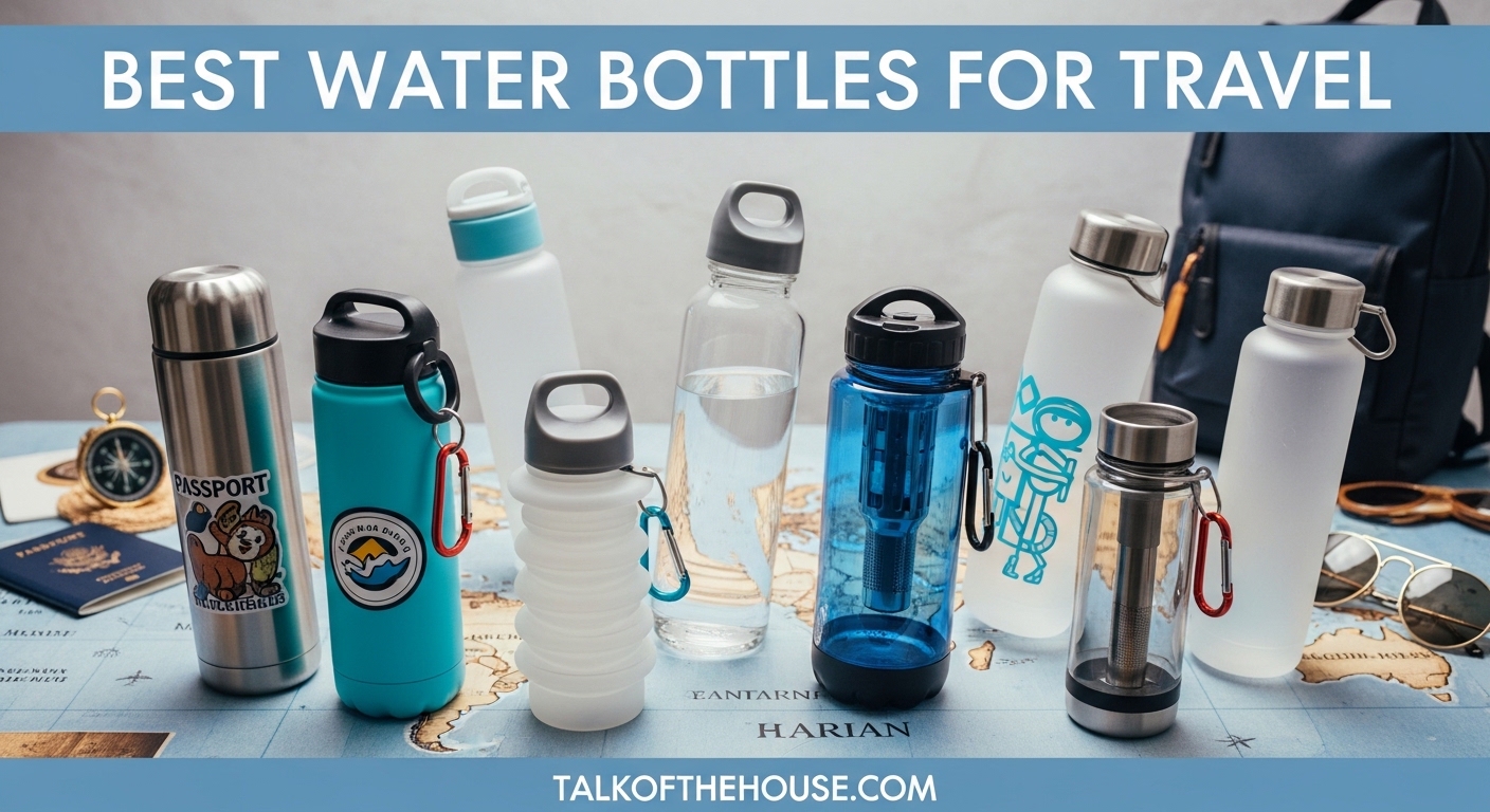 Best Water Bottles for Travel