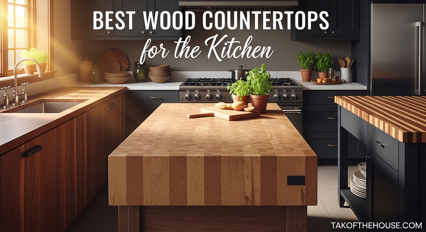 Best Wood Countertops for Kitchen