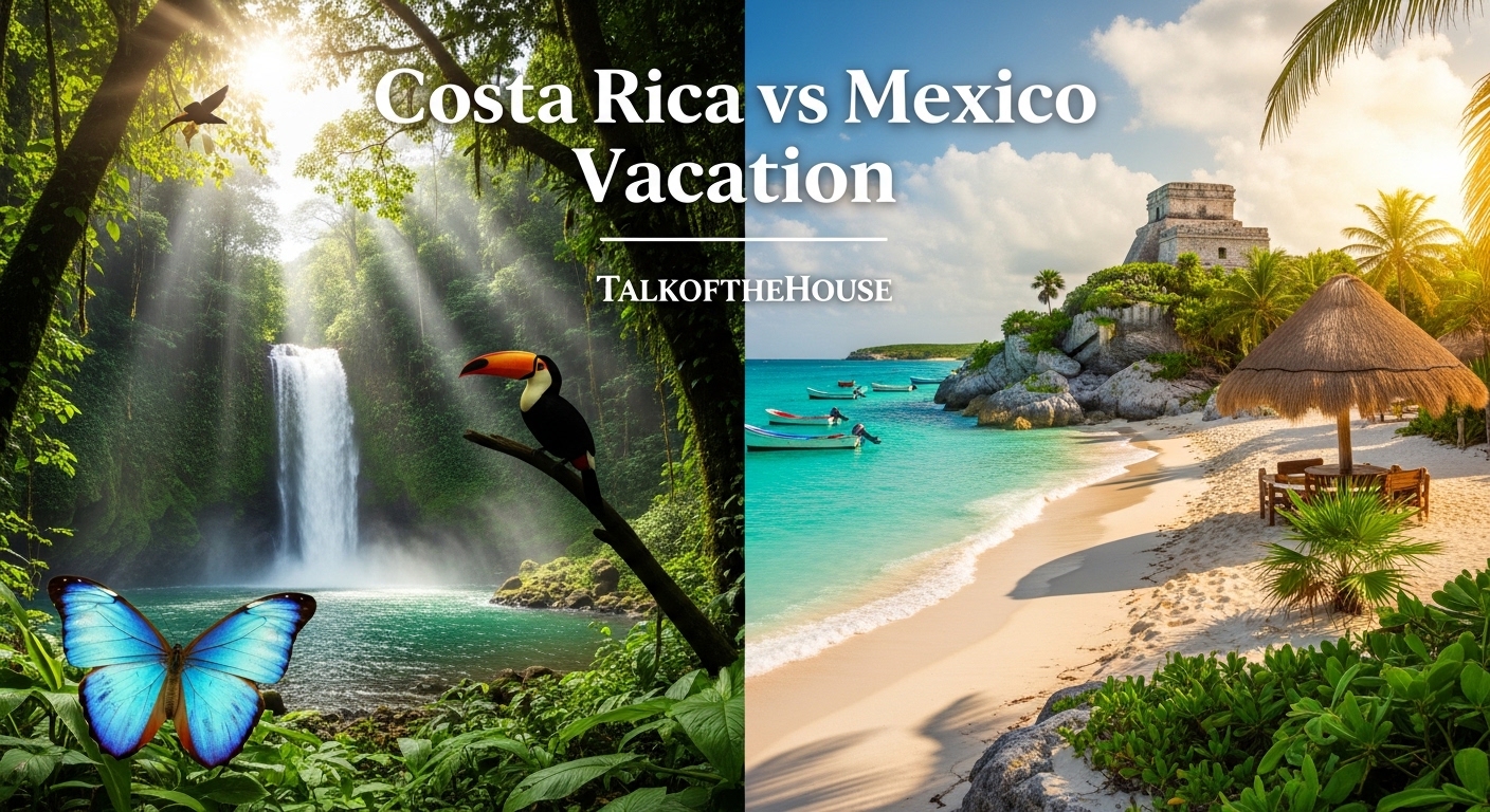 Costa Rica vs Mexico Vacation