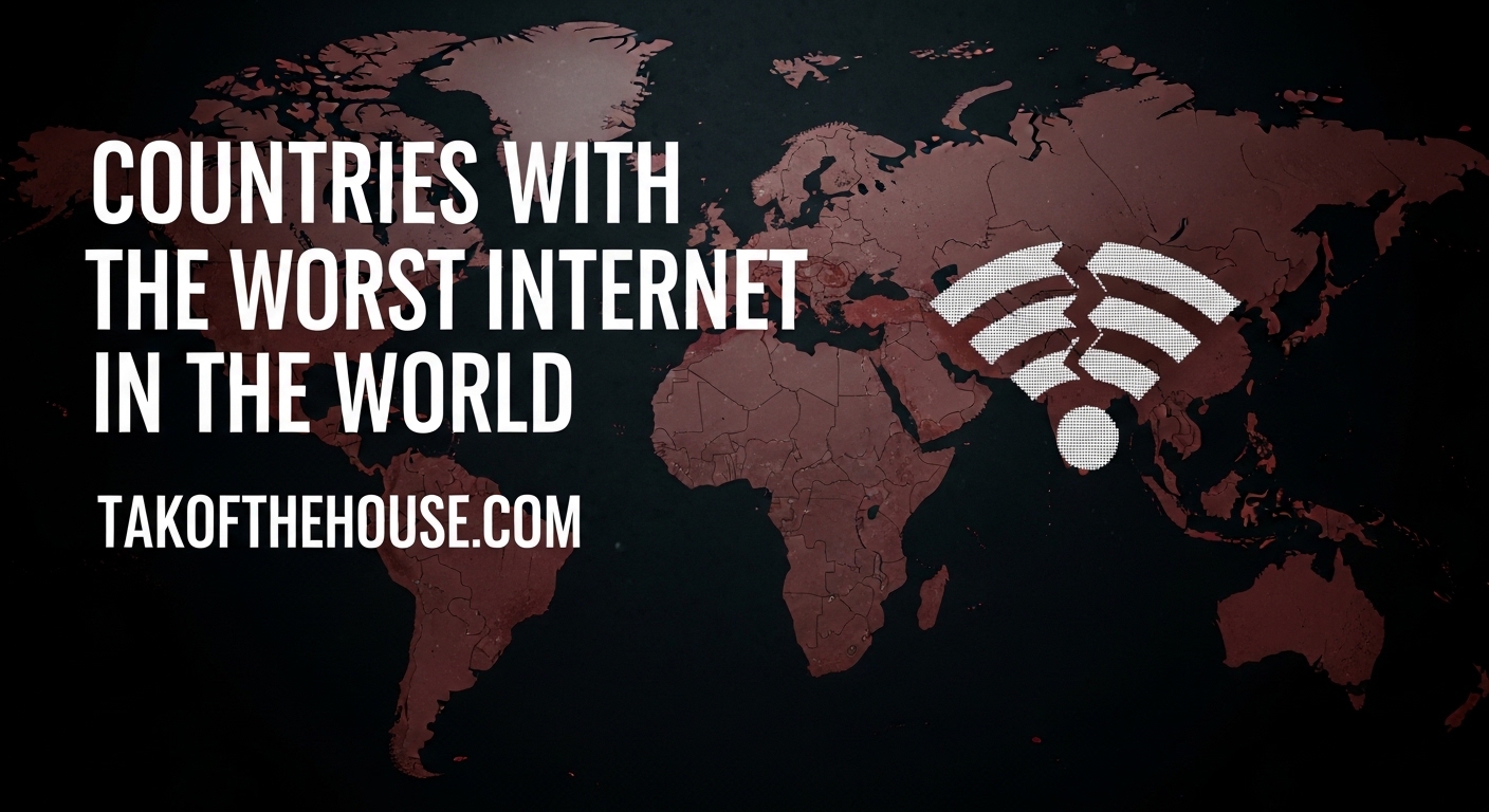 Countries with the Worst Internet in the World