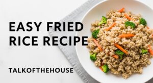 Easy Fried Rice Recipe