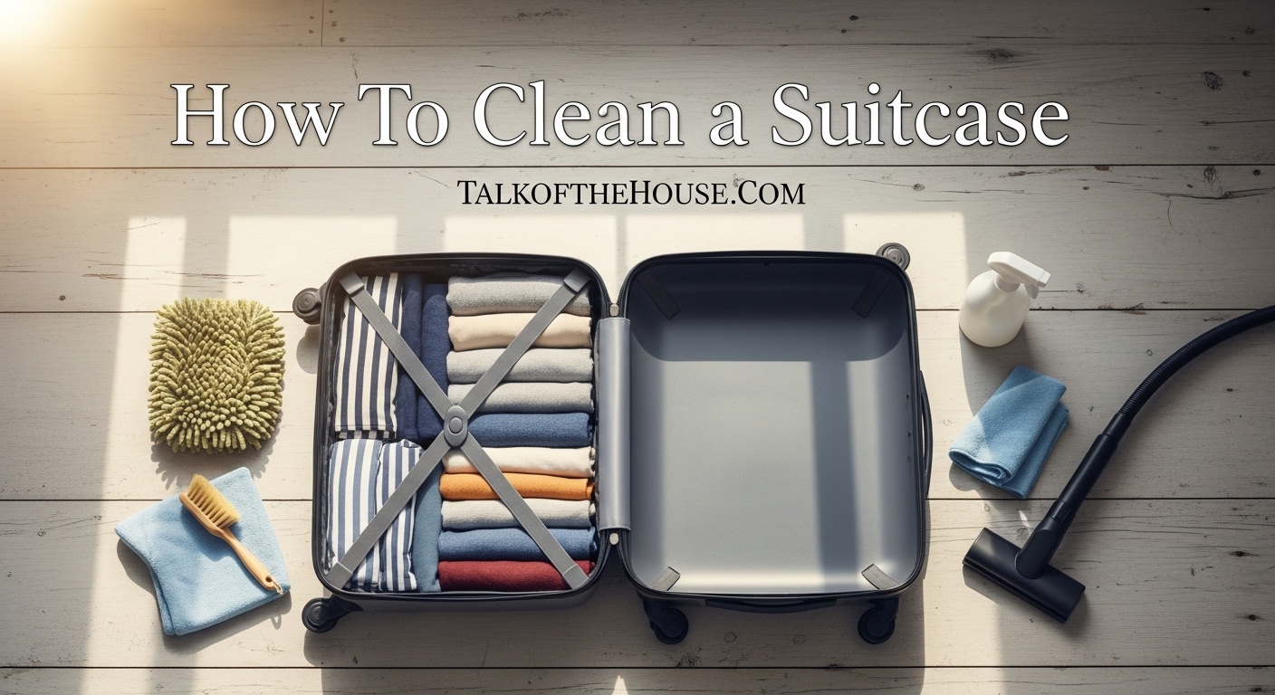 How To Clean a Suitcase