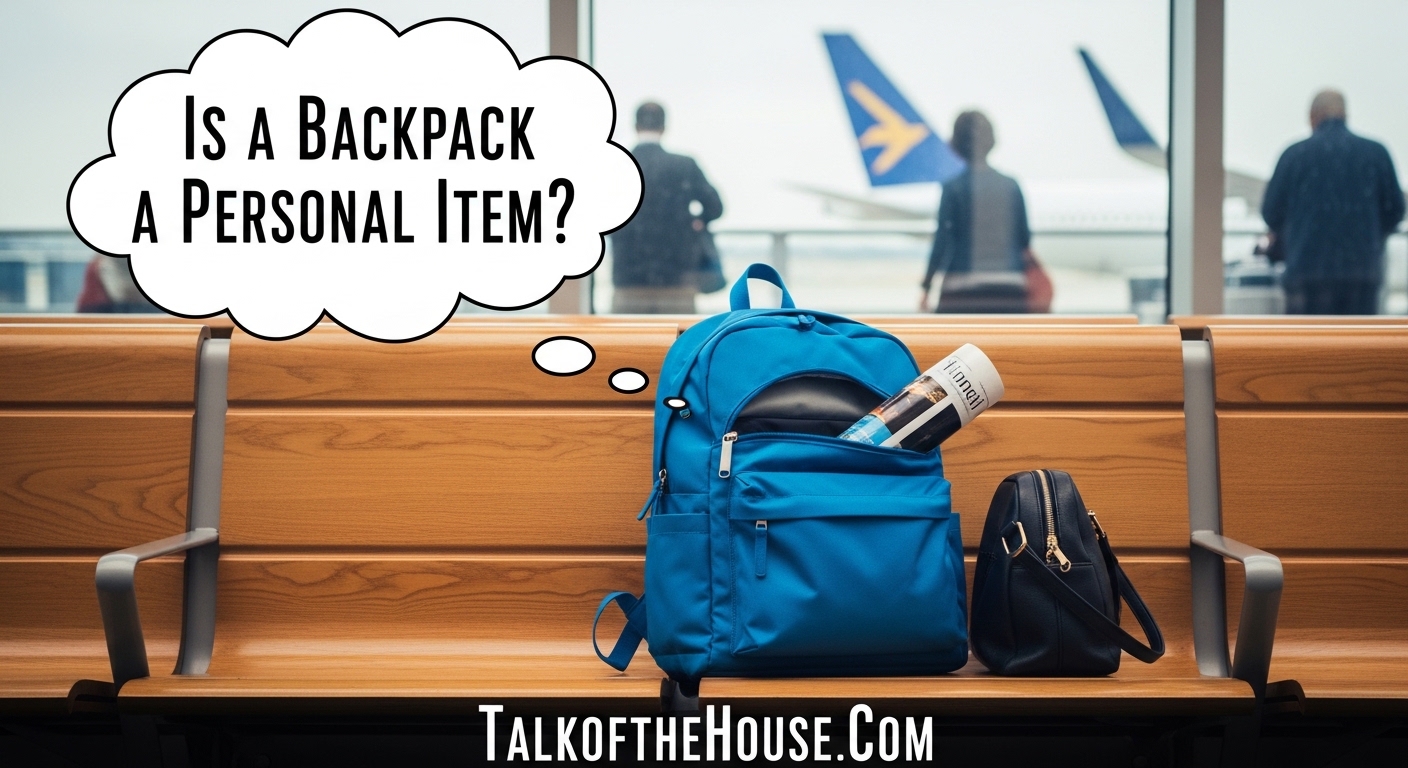 Is a Backpack a Personal Item