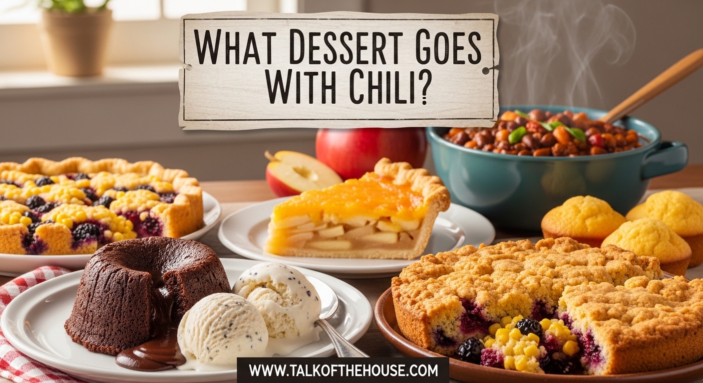 What Dessert Goes With Chili