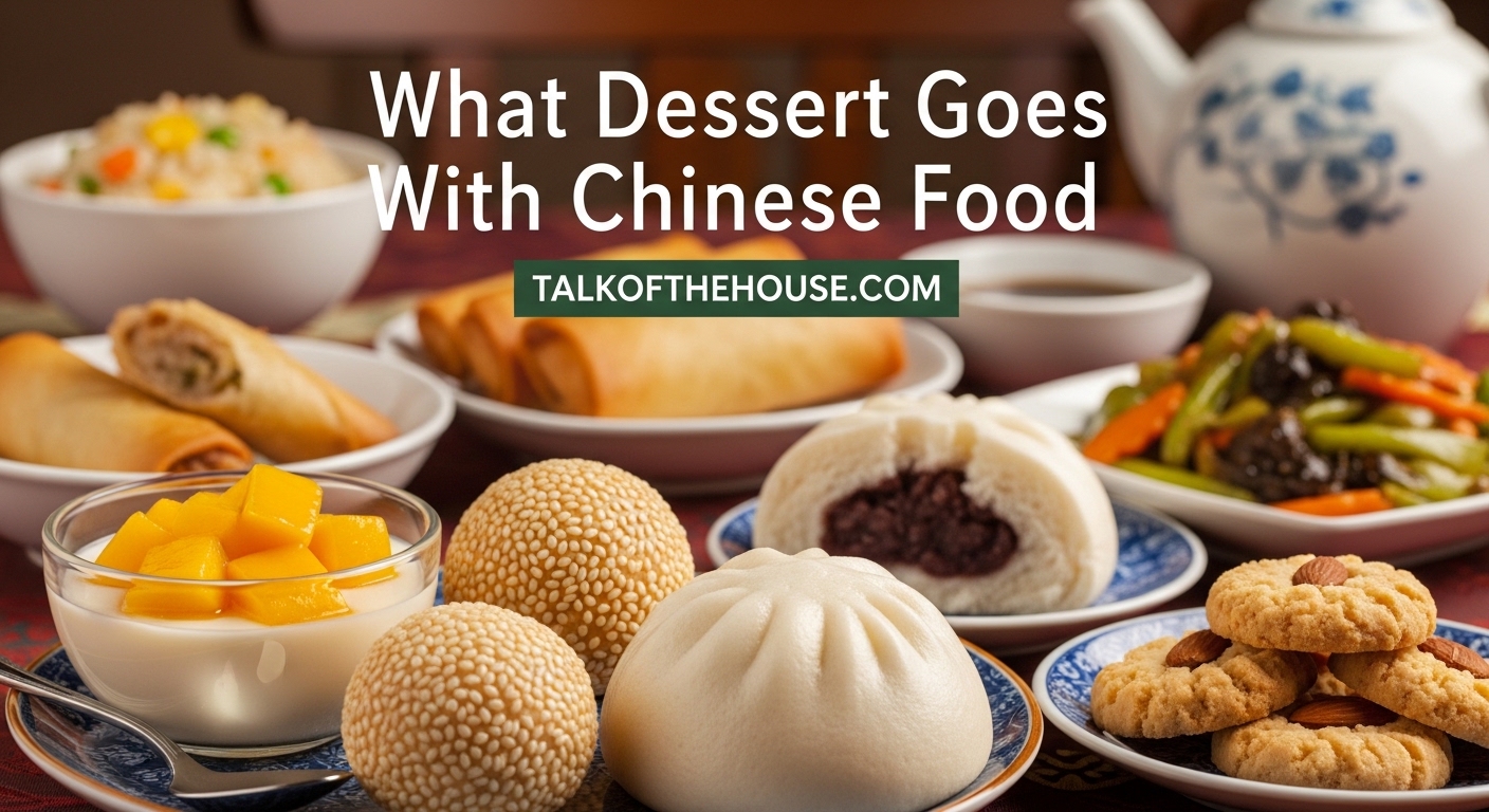 What Dessert Goes With Chinese Food