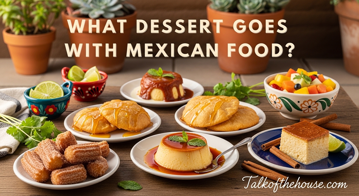 What Dessert Goes With Mexican Food