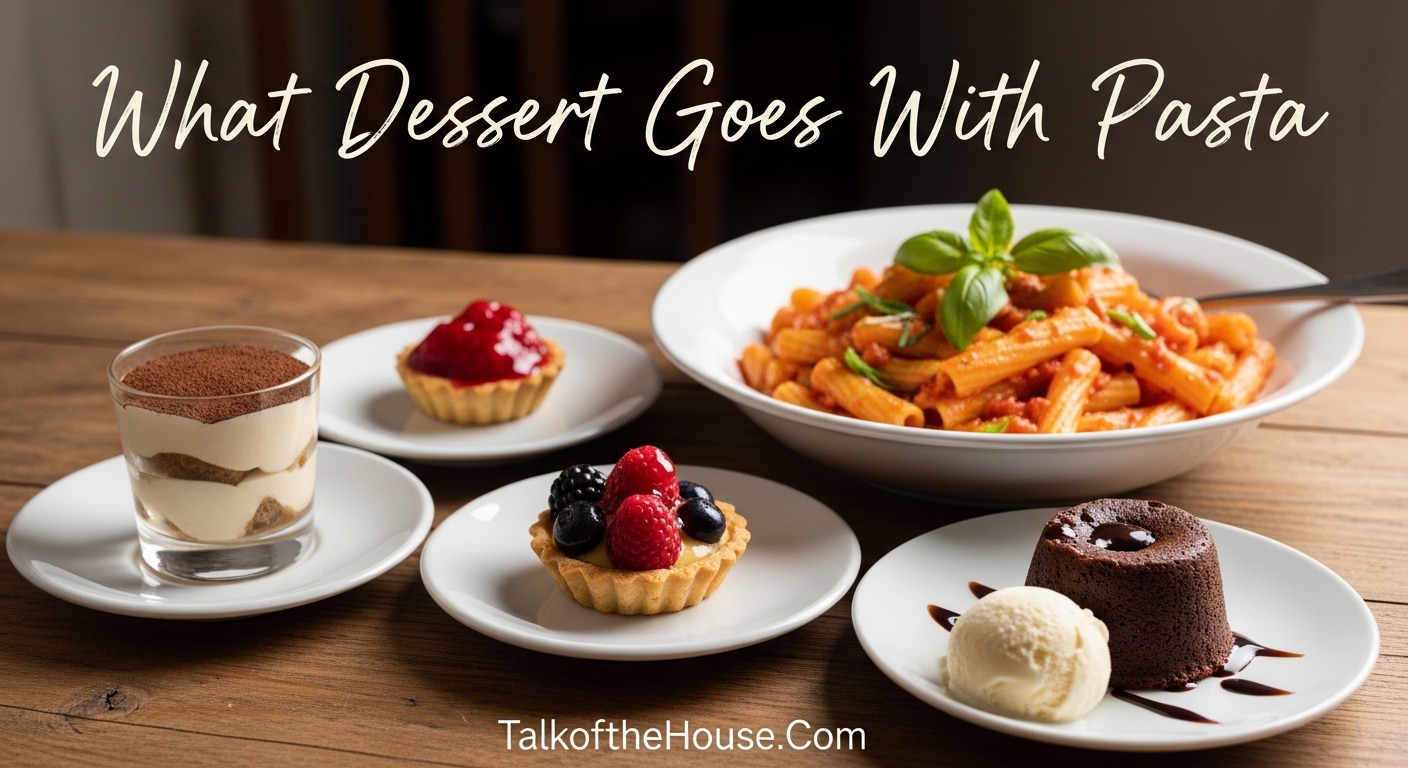 What Dessert Goes With Pasta