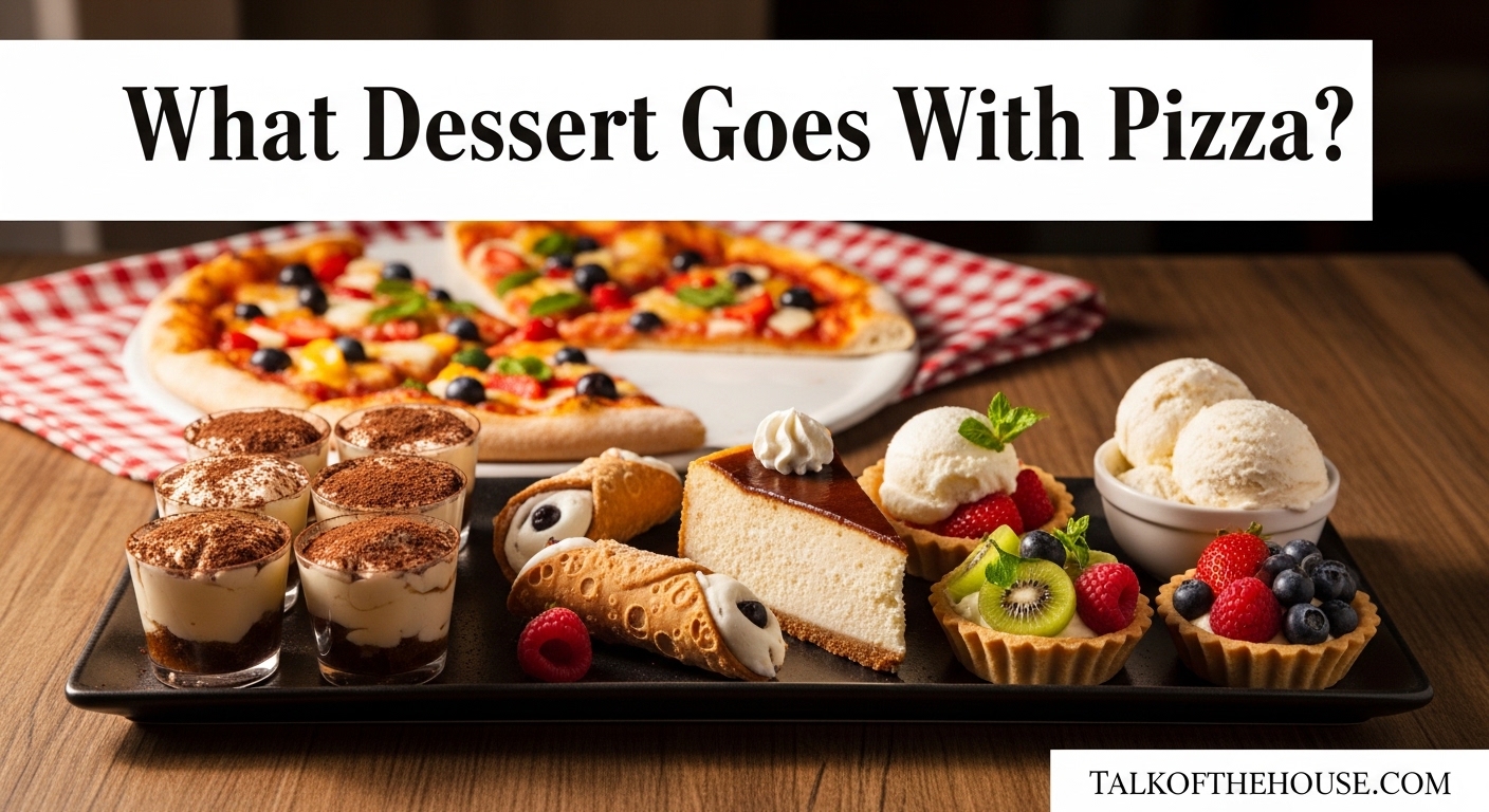 What Dessert Goes With Pizza