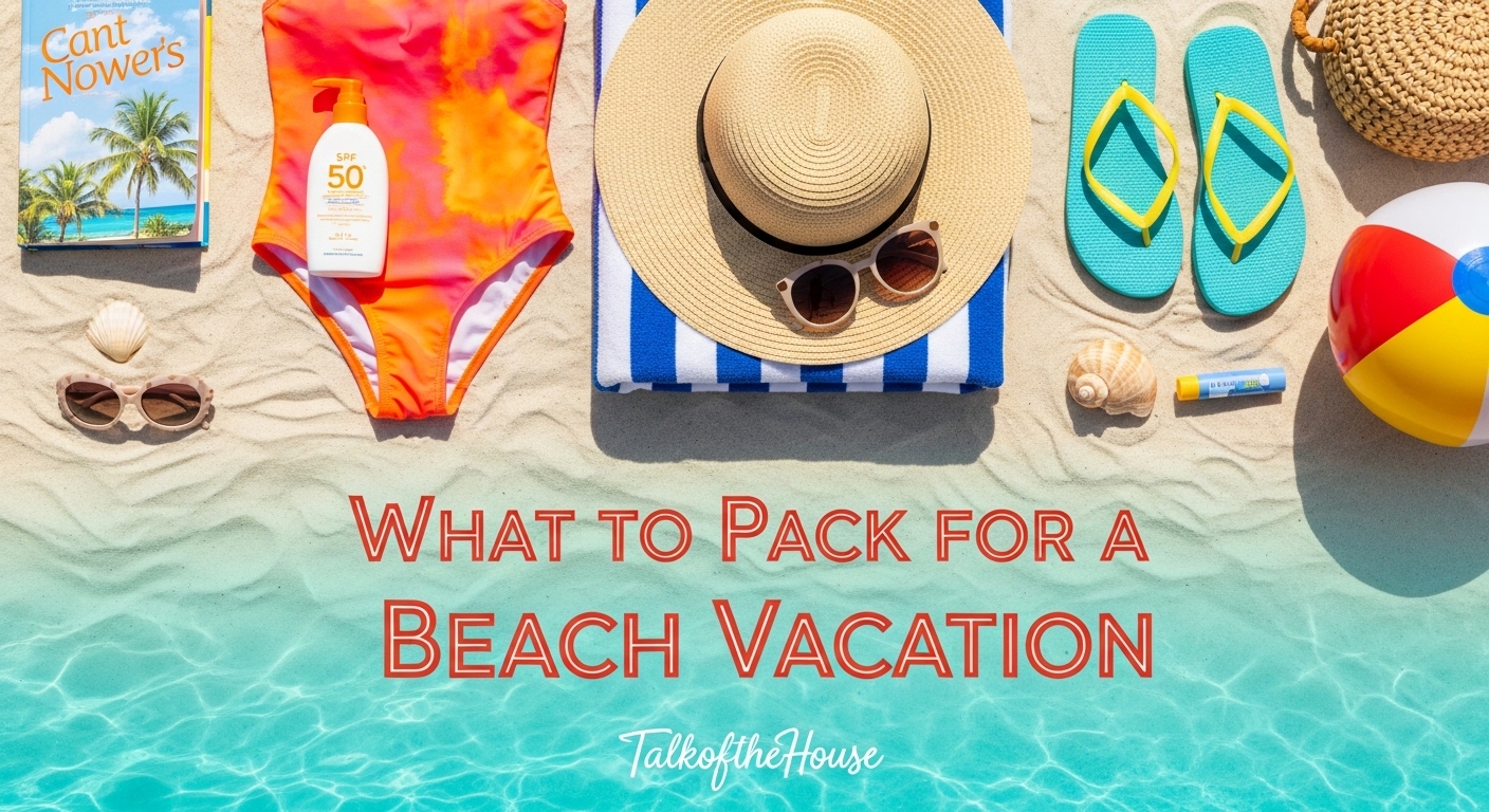What to Pack for a Beach Vacation