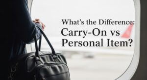 What's the Difference: Carry-On vs Personal Item
