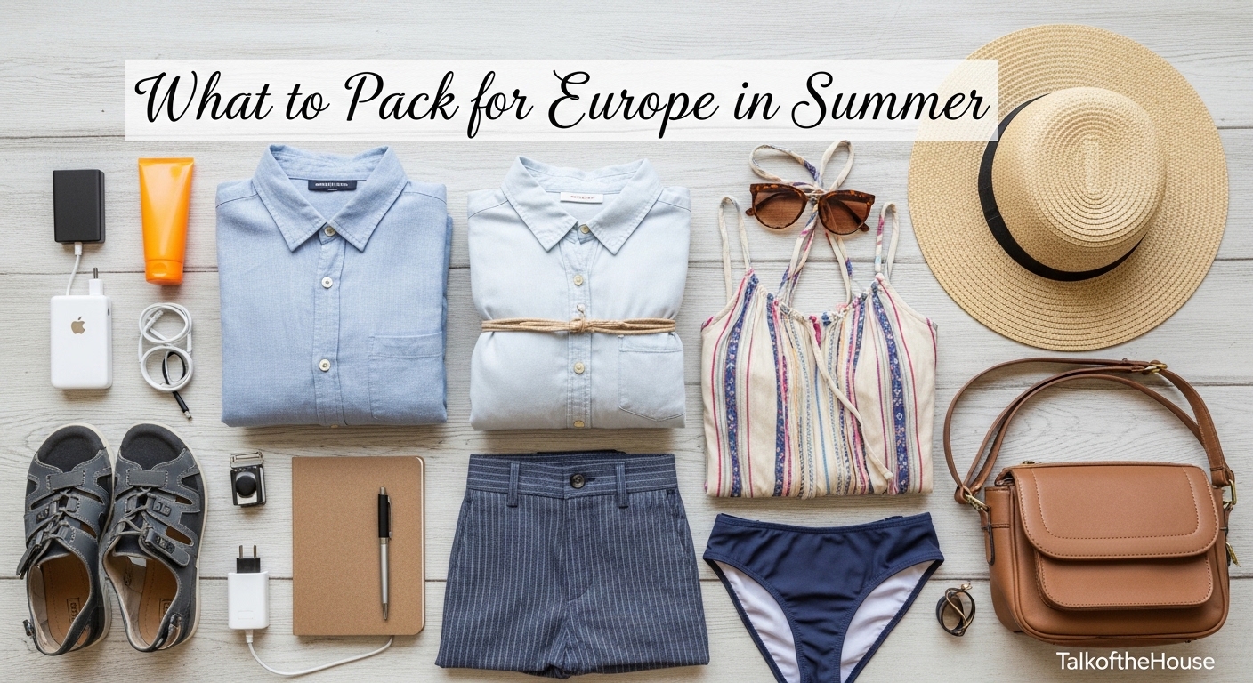 what to Pack for Europe in Summer