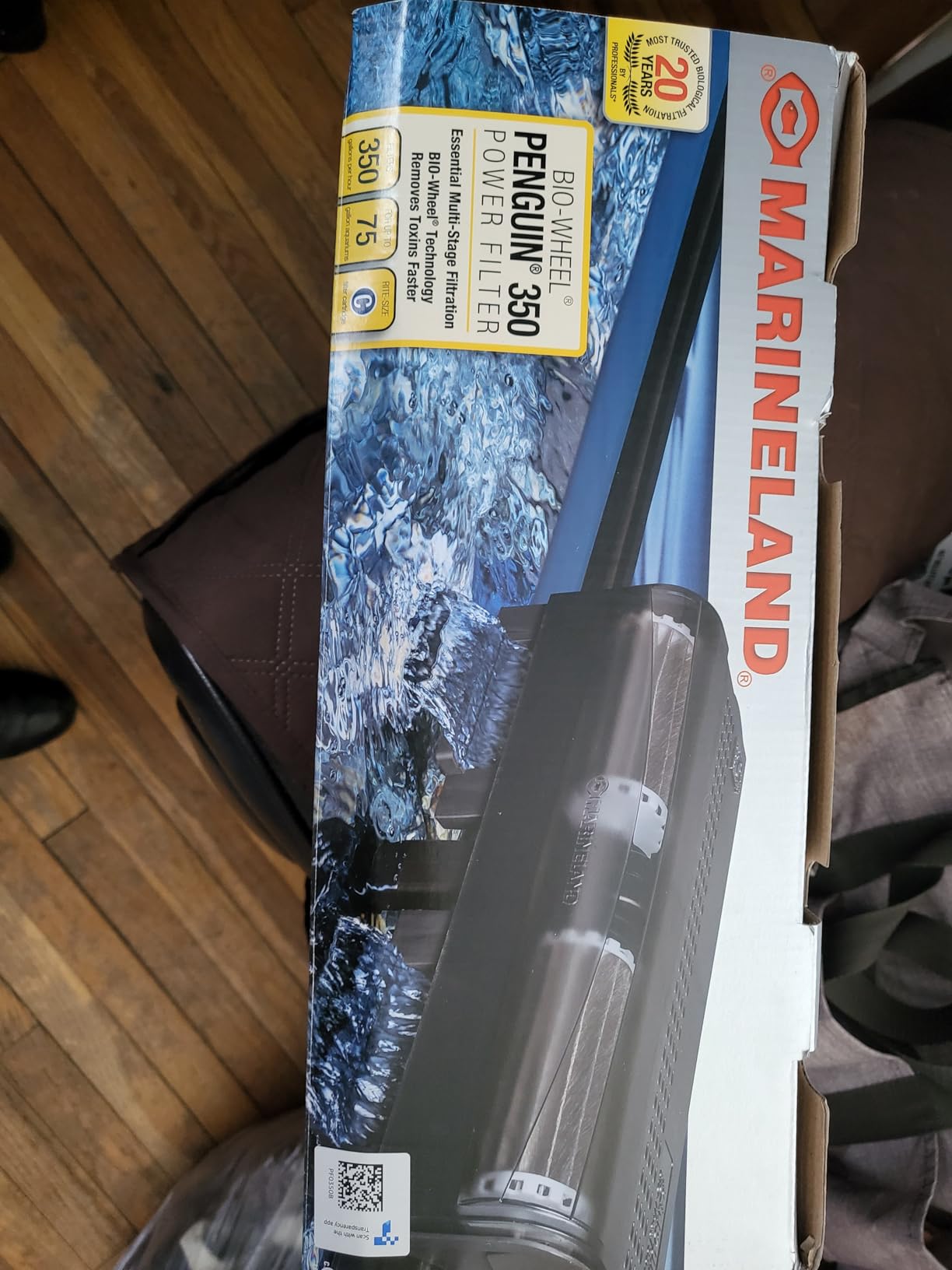 Marineland Penguin Bio-Wheel Power Filter, Multi-Stage Aquarium Filtration customer photo 2
