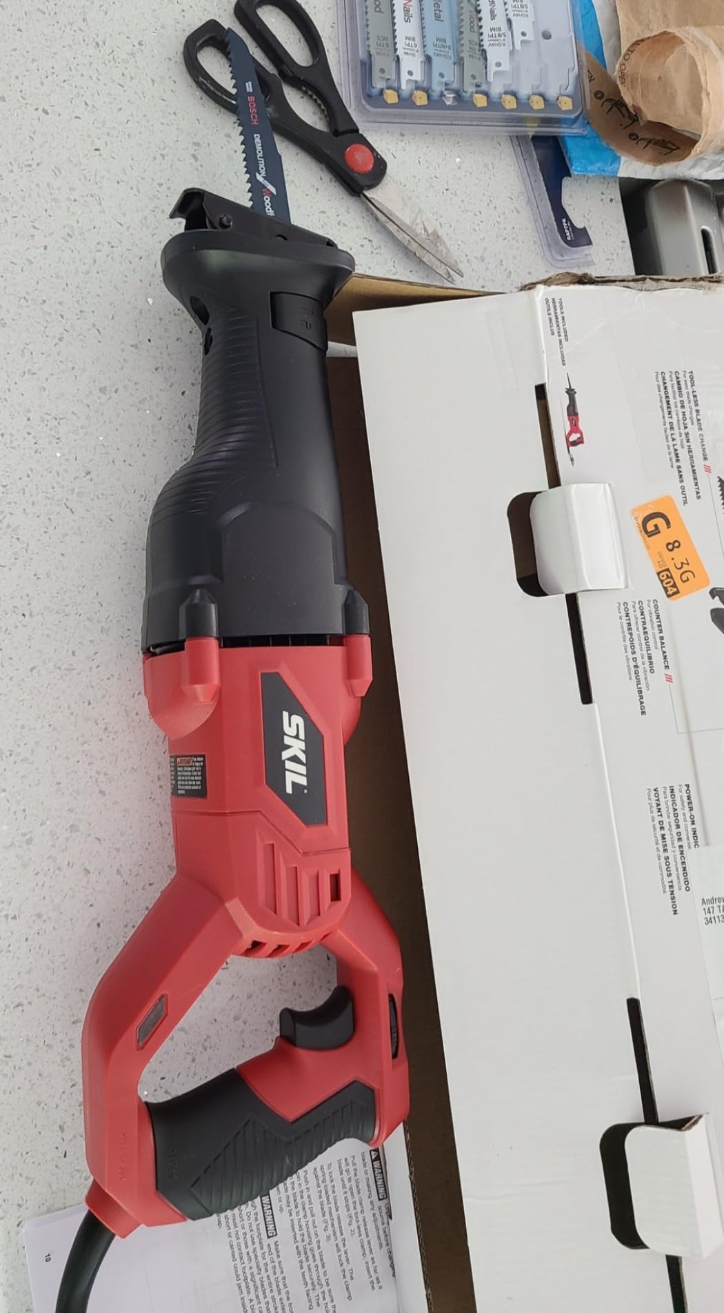 Skil 9206-02 7.5-Amp Variable Speed Reciprocating Saw customer photo 2