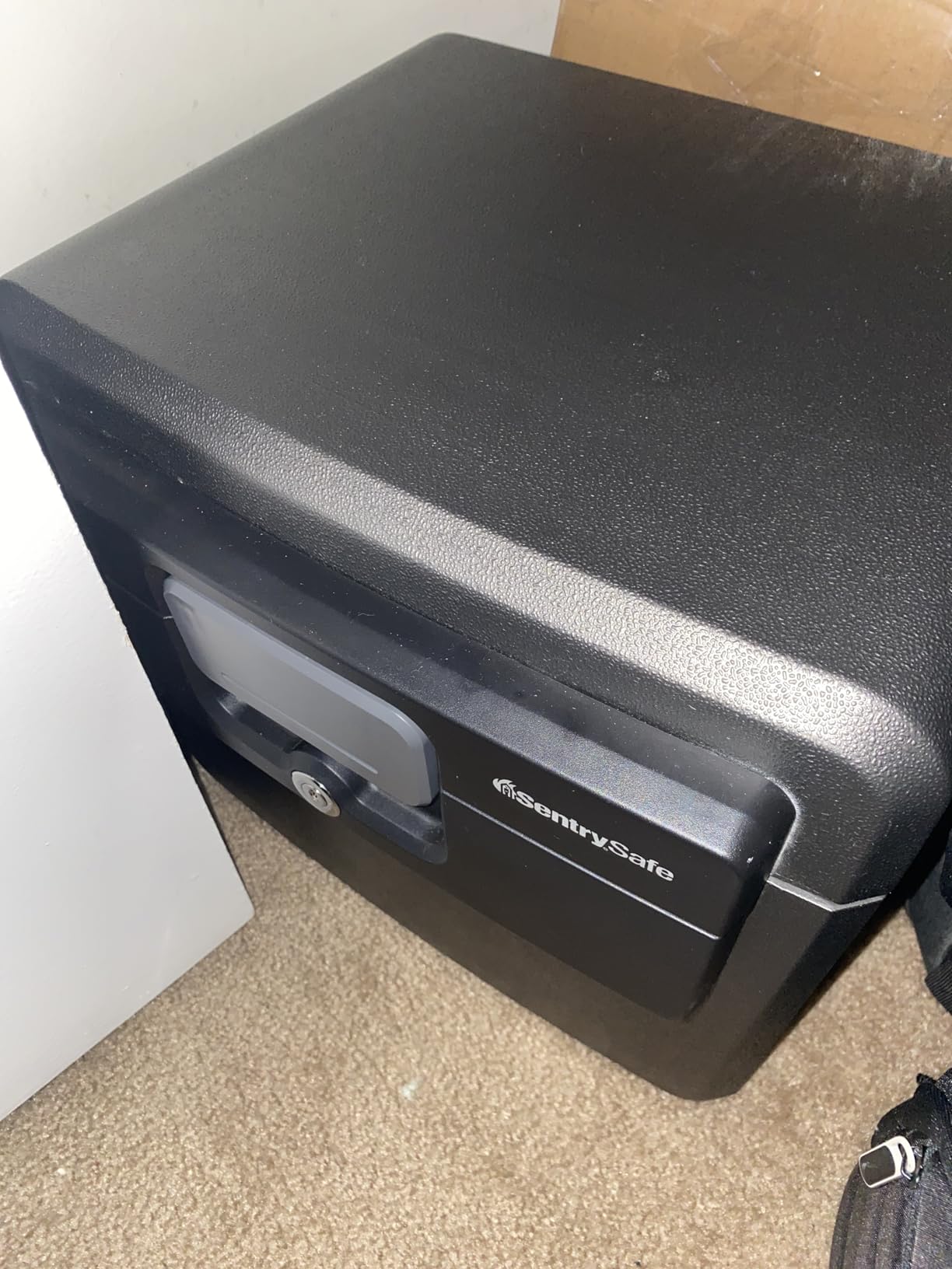 SentrySafe Black Fireproof and Waterproof Safe, File Folder and Document Box with Key Lock, HD4100 customer photo 1