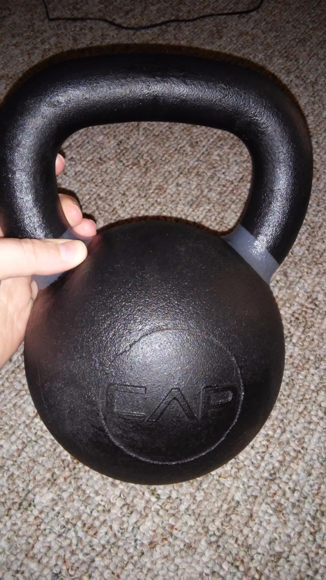 Cap Barbell Cast Iron Competition Kettlebell Weight customer photo 2
