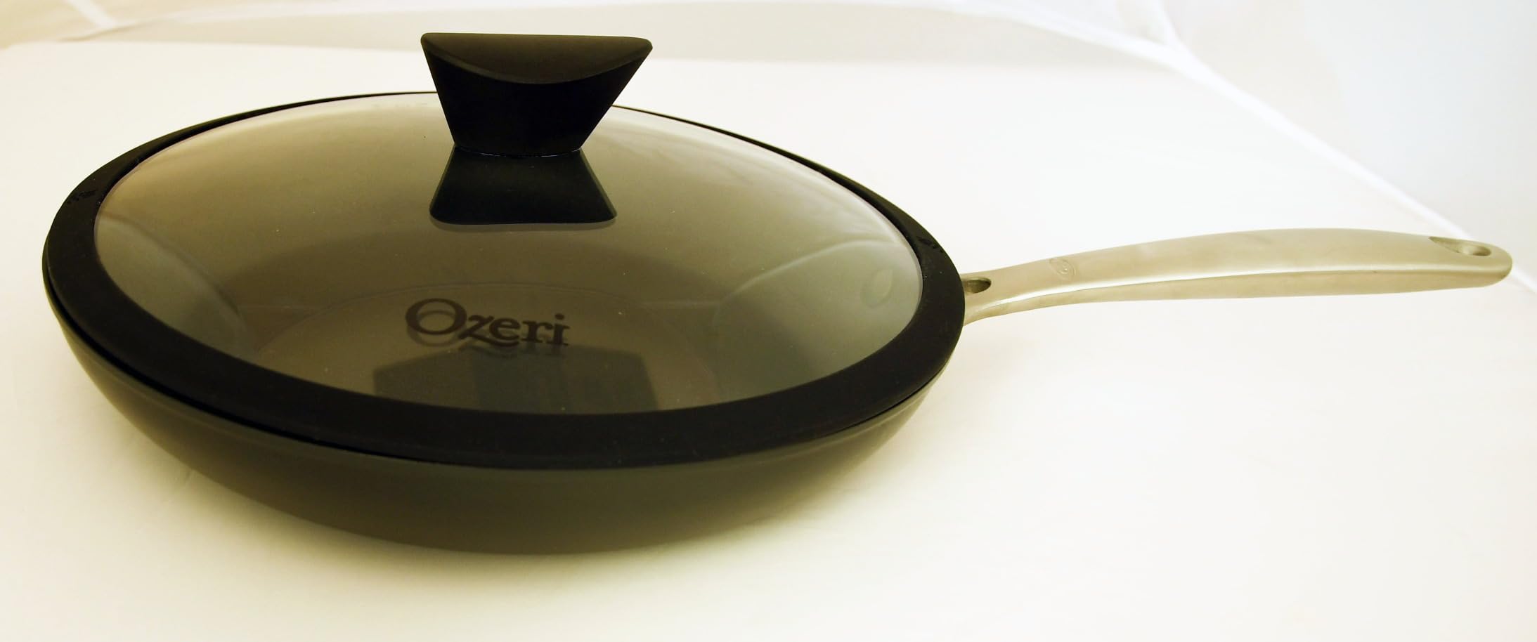 OXO Enhanced 10-Inch Frying Pan Skillet, PFAS-Free Ceramic Nonstick, Durable Hard Anodized Cookware, Scratch Resistant, Stainless Steel Handle, Good Grips, Dishwasher Safe, Oven safe, Black customer photo 1
