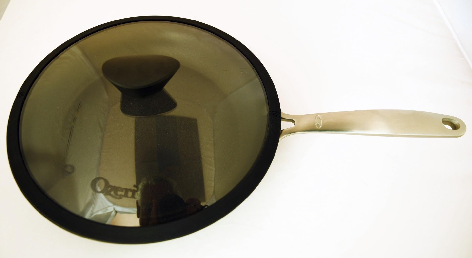 OXO Enhanced 10-Inch Frying Pan Skillet, PFAS-Free Ceramic Nonstick, Durable Hard Anodized Cookware, Scratch Resistant, Stainless Steel Handle, Good Grips, Dishwasher Safe, Oven safe, Black customer photo 2
