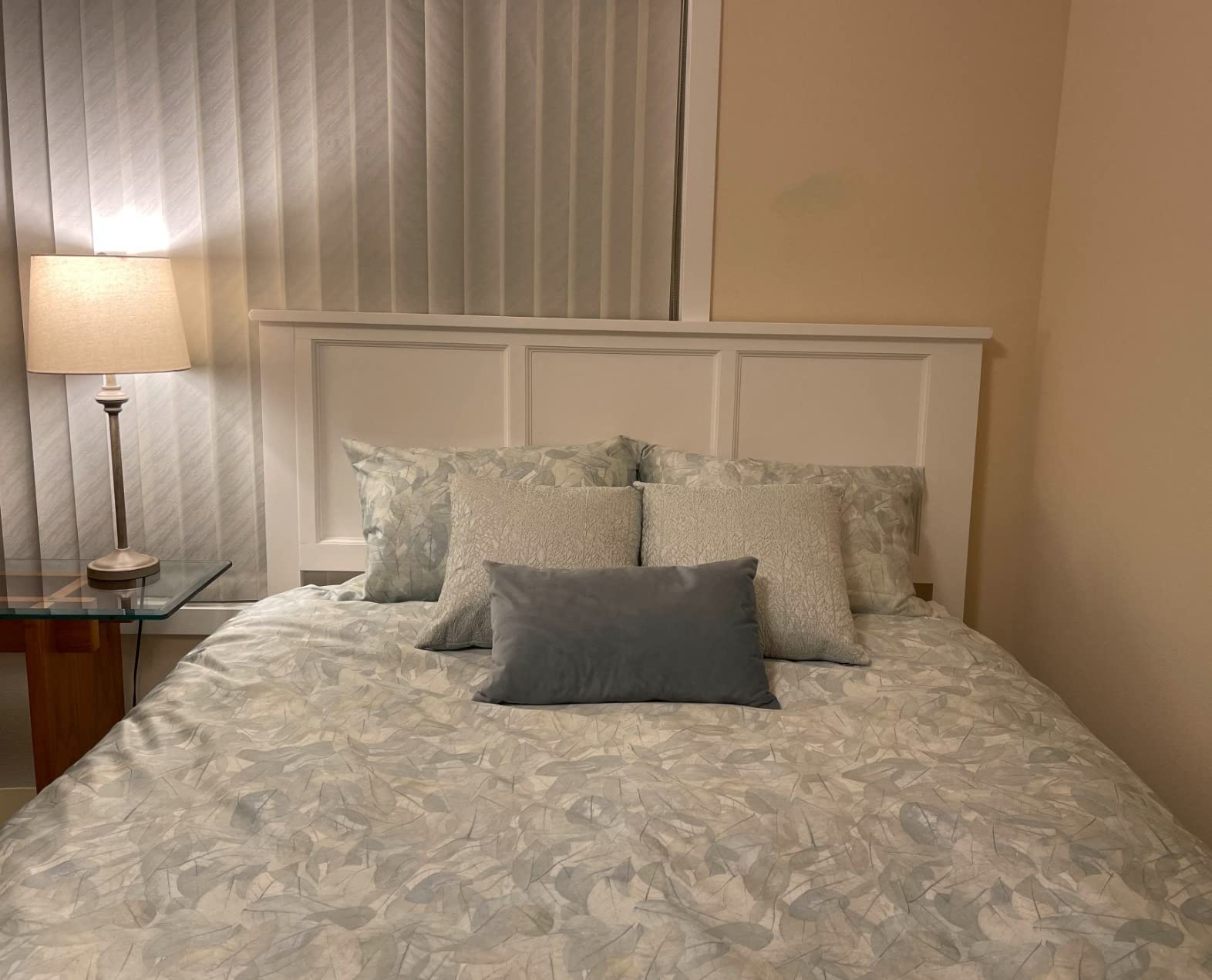 AFI, Madison Queen Solid Wood Panel Headboard, Walnut customer photo 1