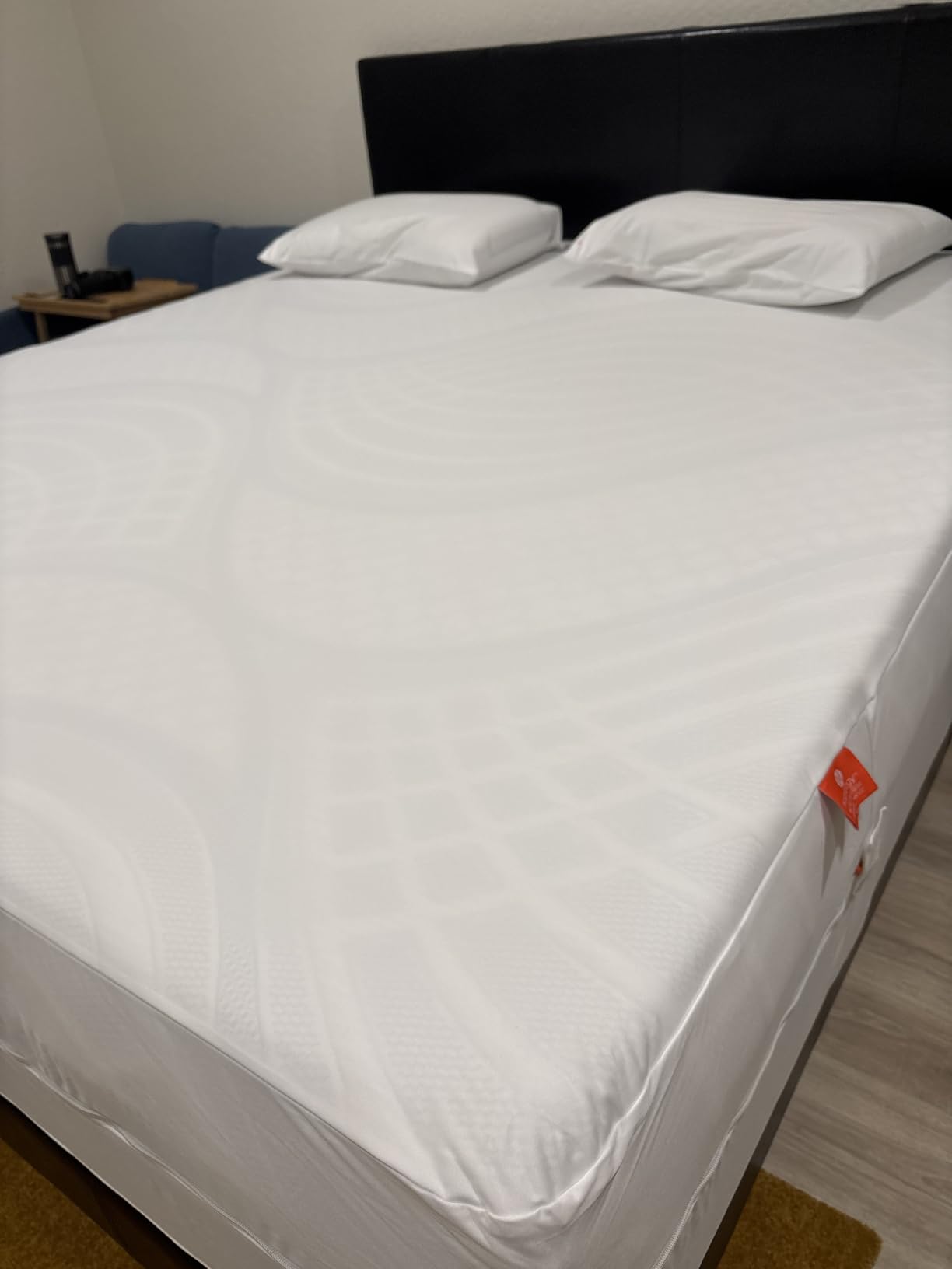 HOSPITOLOGY PRODUCTS Mattress Encasement - Zippered Bed Bug Dust Mite Proof Hypoallergenic - Sleep Defense System - Queen - Waterproof - Standard 12